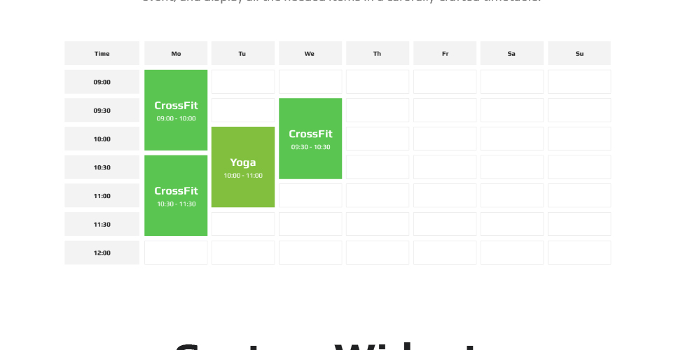 тема crossfit wordpress