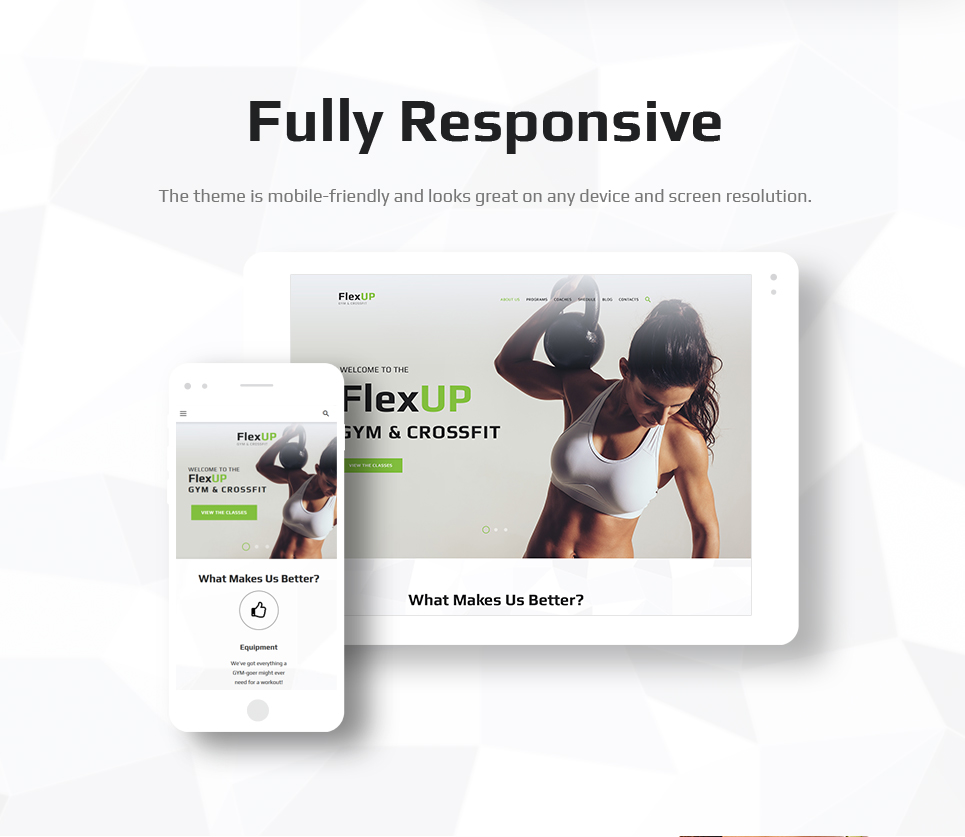 тема crossfit wordpress