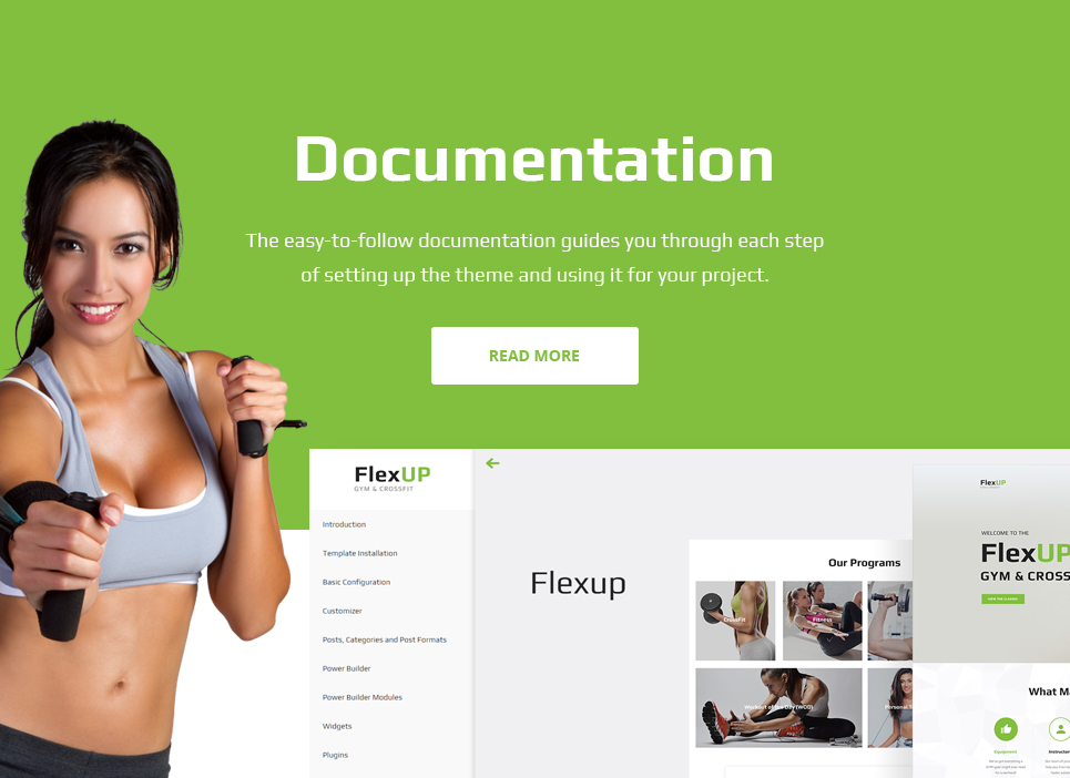 тема crossfit wordpress