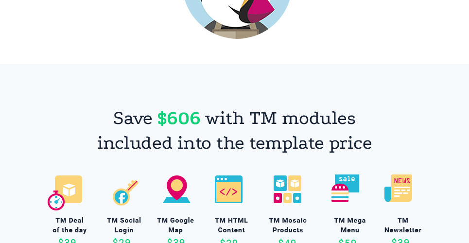 книжный магазин prestashop тема