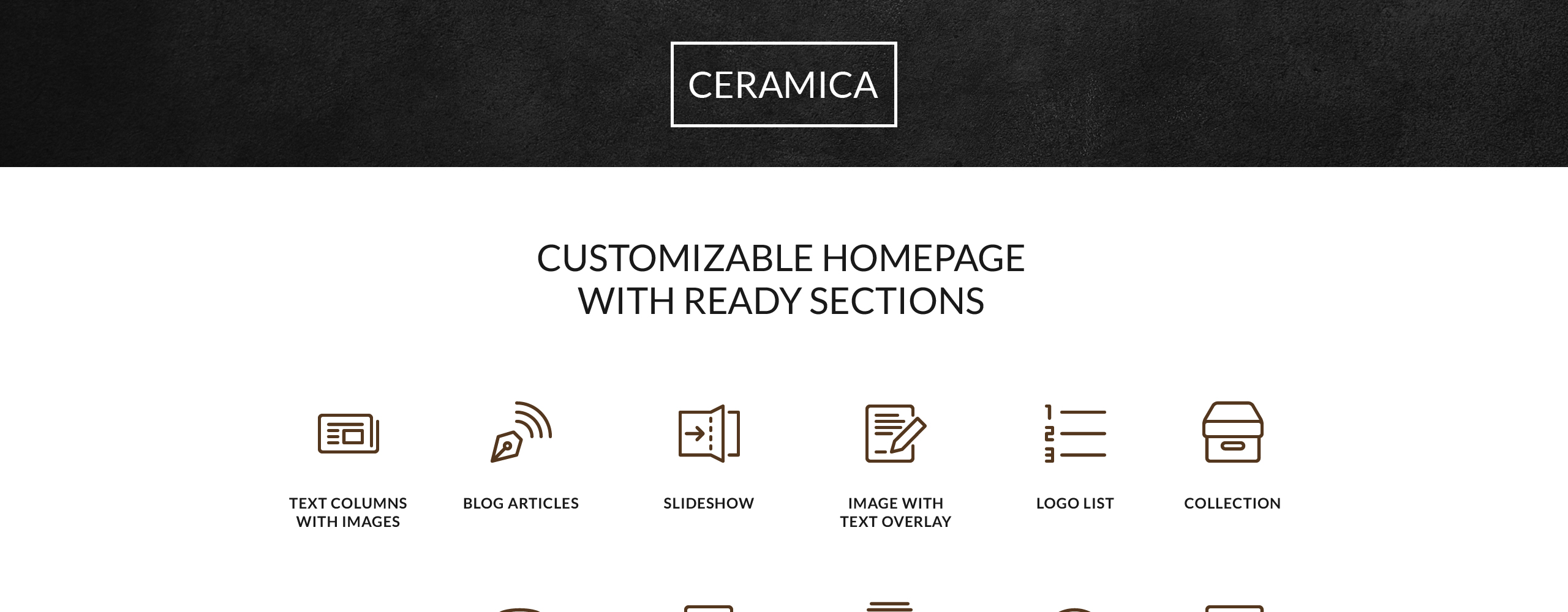 tile stone отзывчивая тема shopify