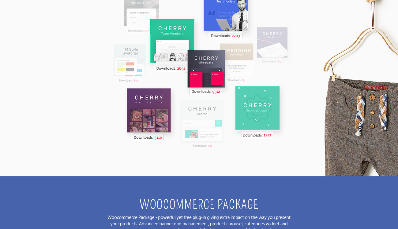 тема tinyfit woocommerce