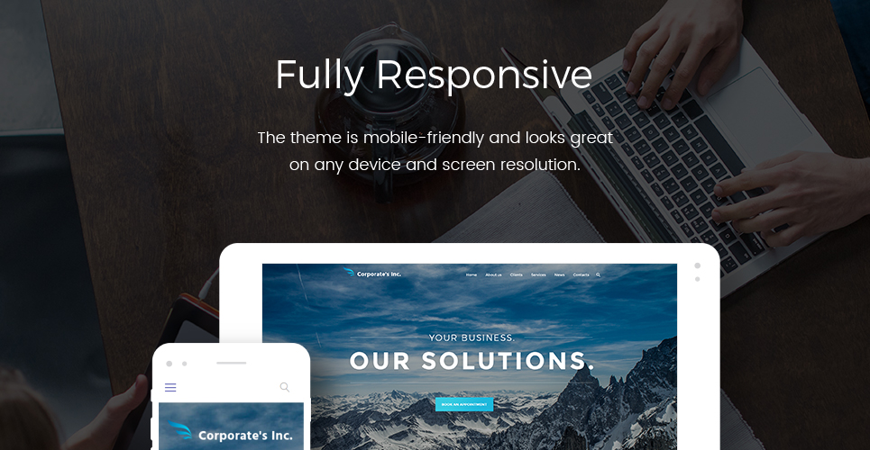 корпоративная тема wordpress inc