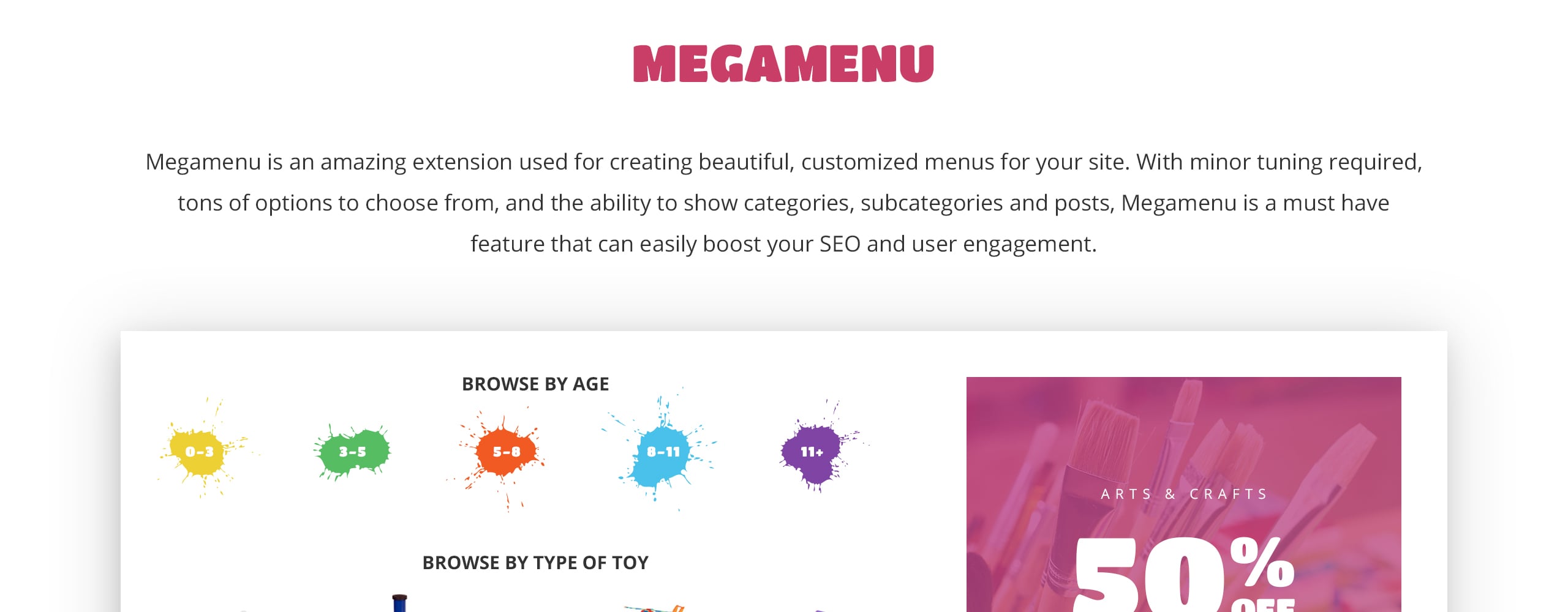 детские игрушки magento тема