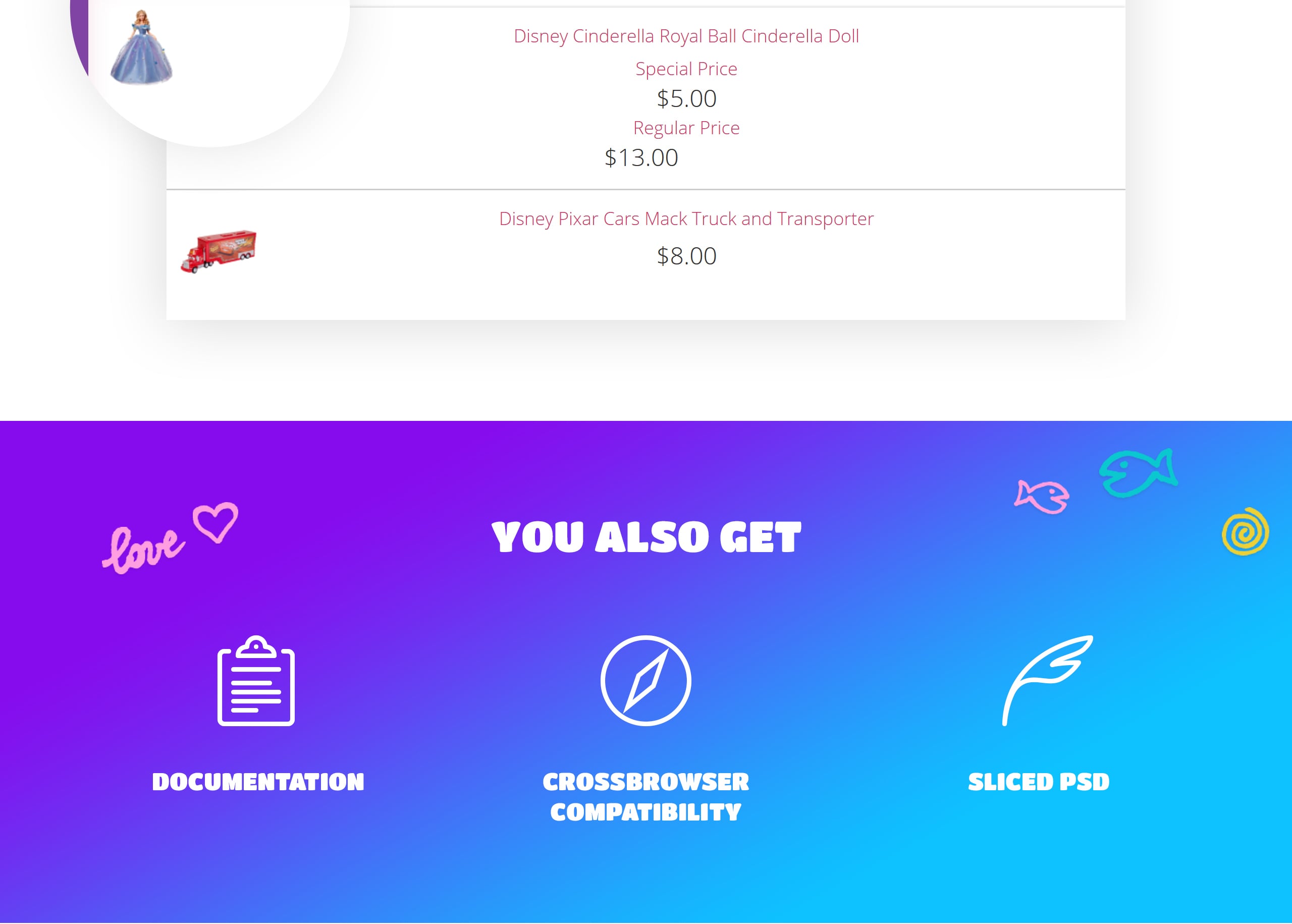 детские игрушки magento тема