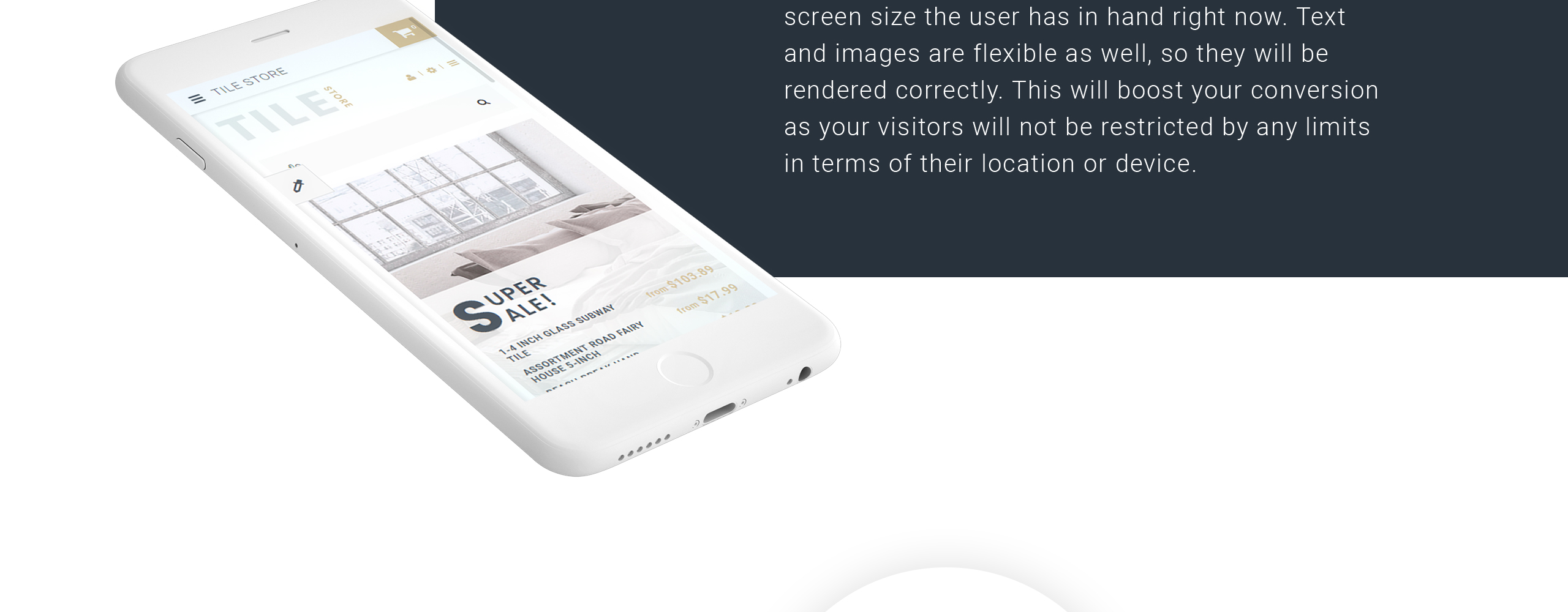 отзывчивый шаблон opencart tile &amp; stone responsive