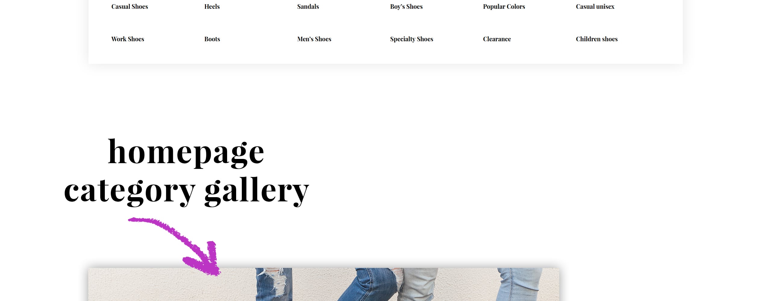 тема shoeger prestashop