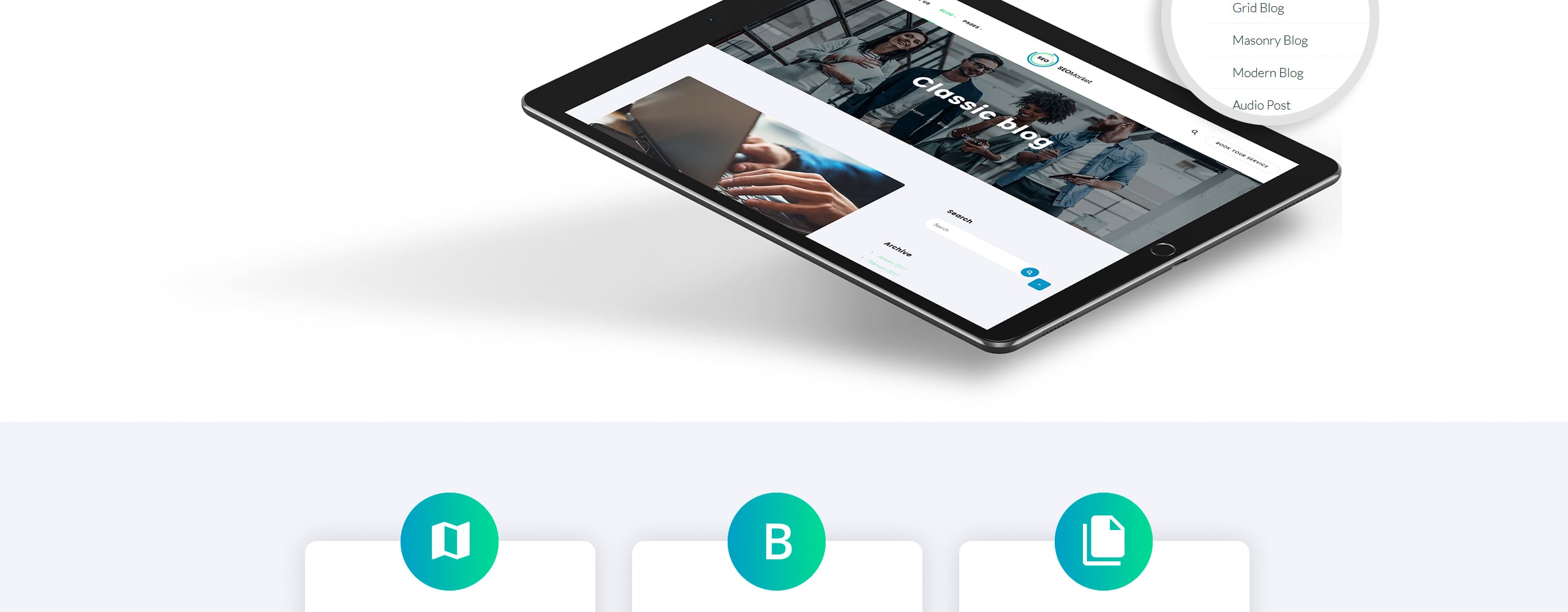 шаблон сайта seo & marketing agency