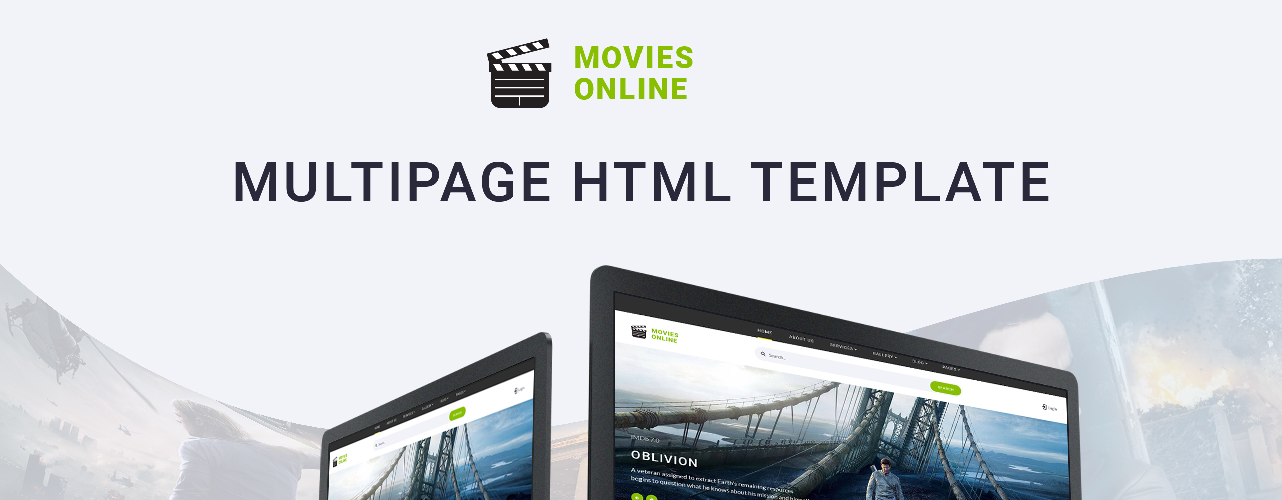 многостраничный html шаблон сайта