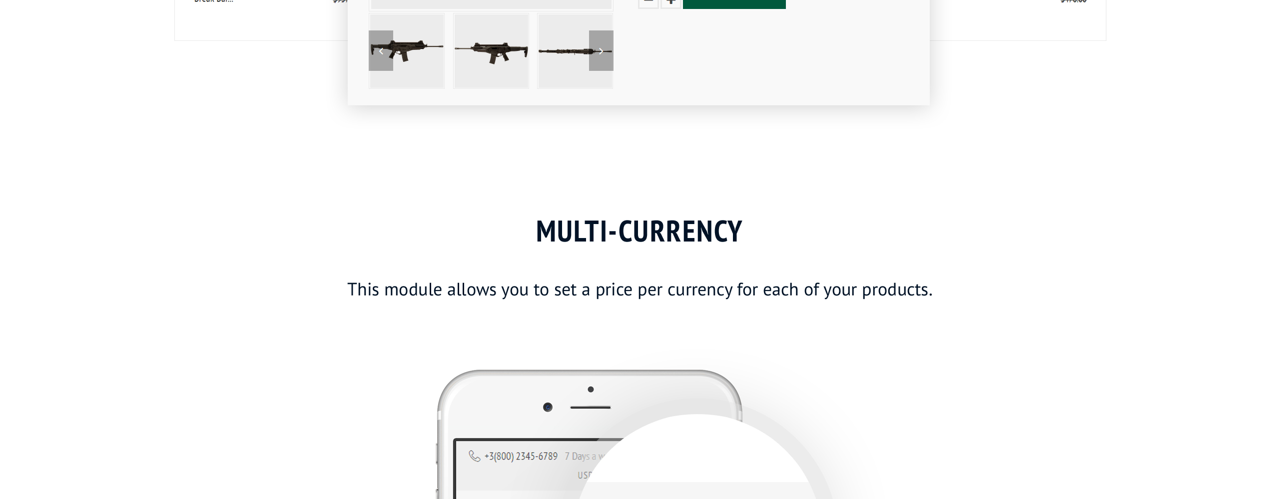 охота отзывчивая тема shopify
