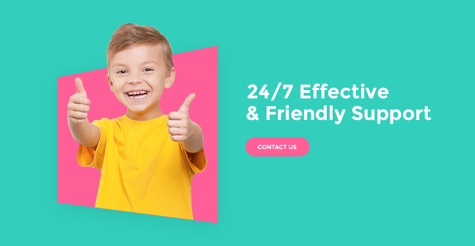 kid parties services адаптивная тема wordpress