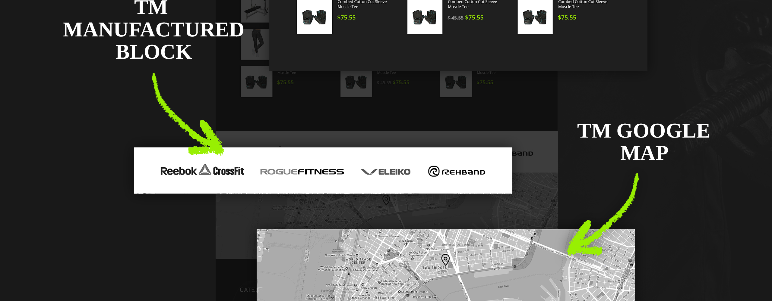 тема crossfitt store prestashop