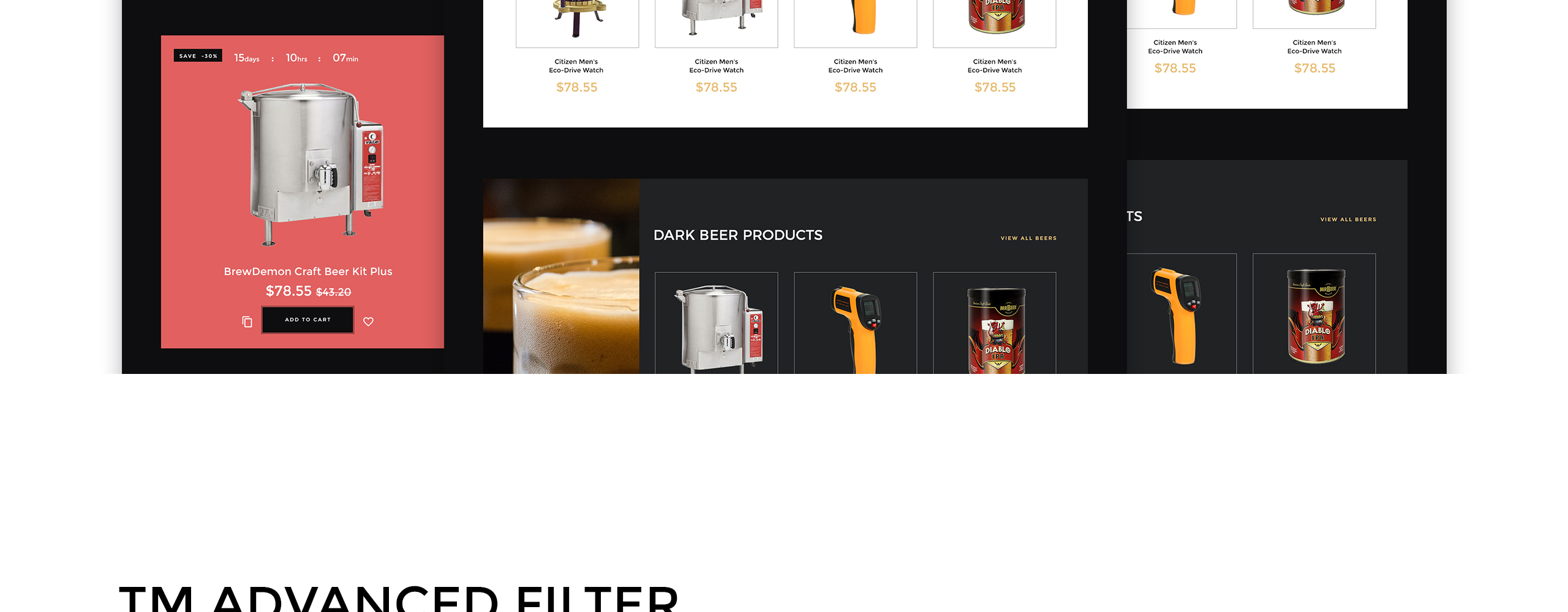 тема grandbeer prestashop