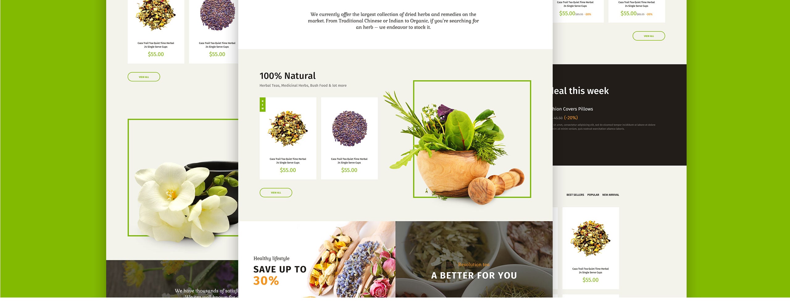 smileherbic prestashop тема