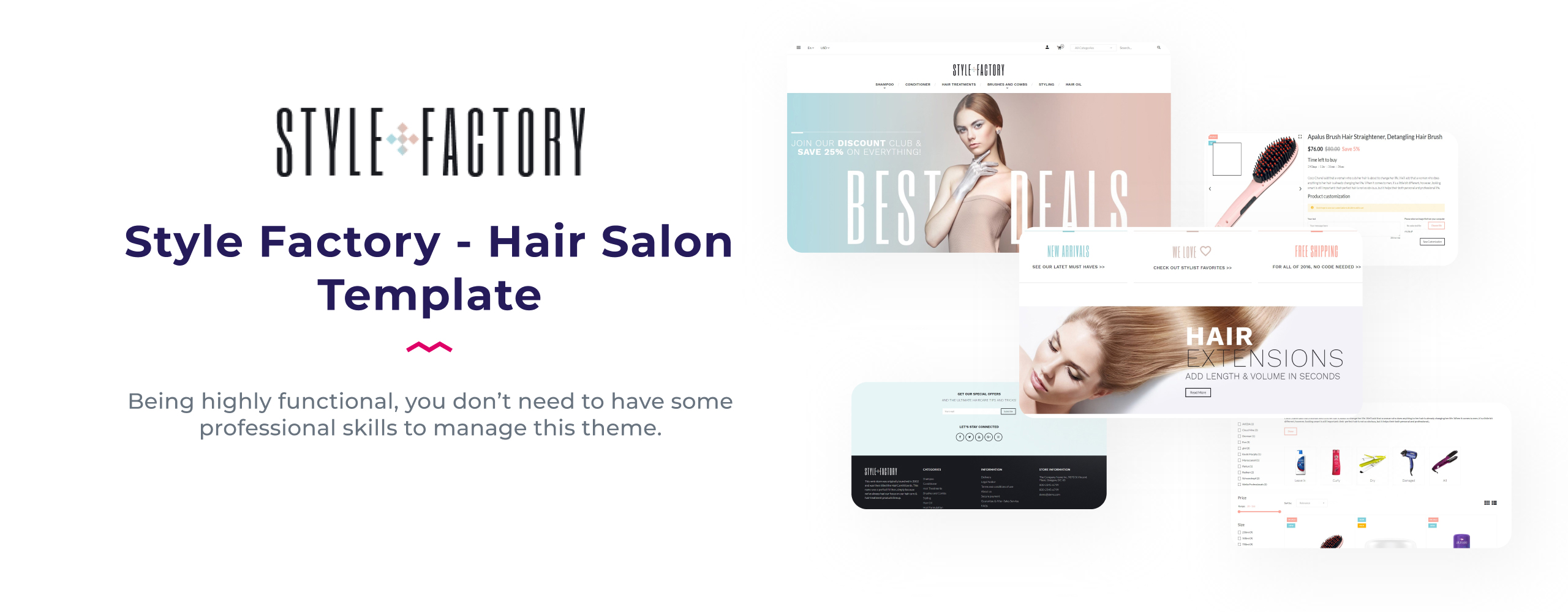 тема stylefactory prestashop