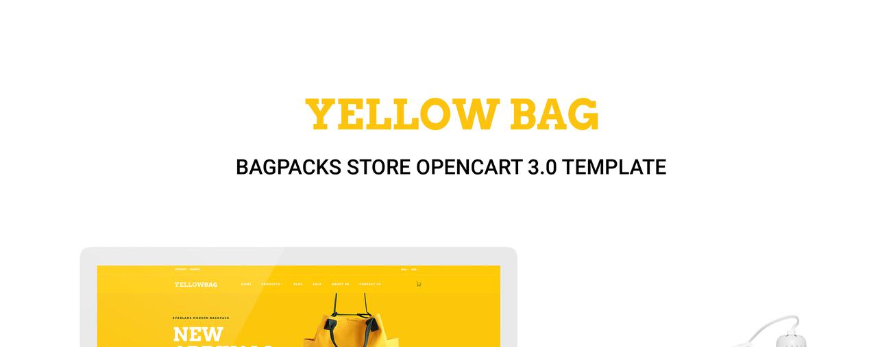 шаблон yellowbag opencart