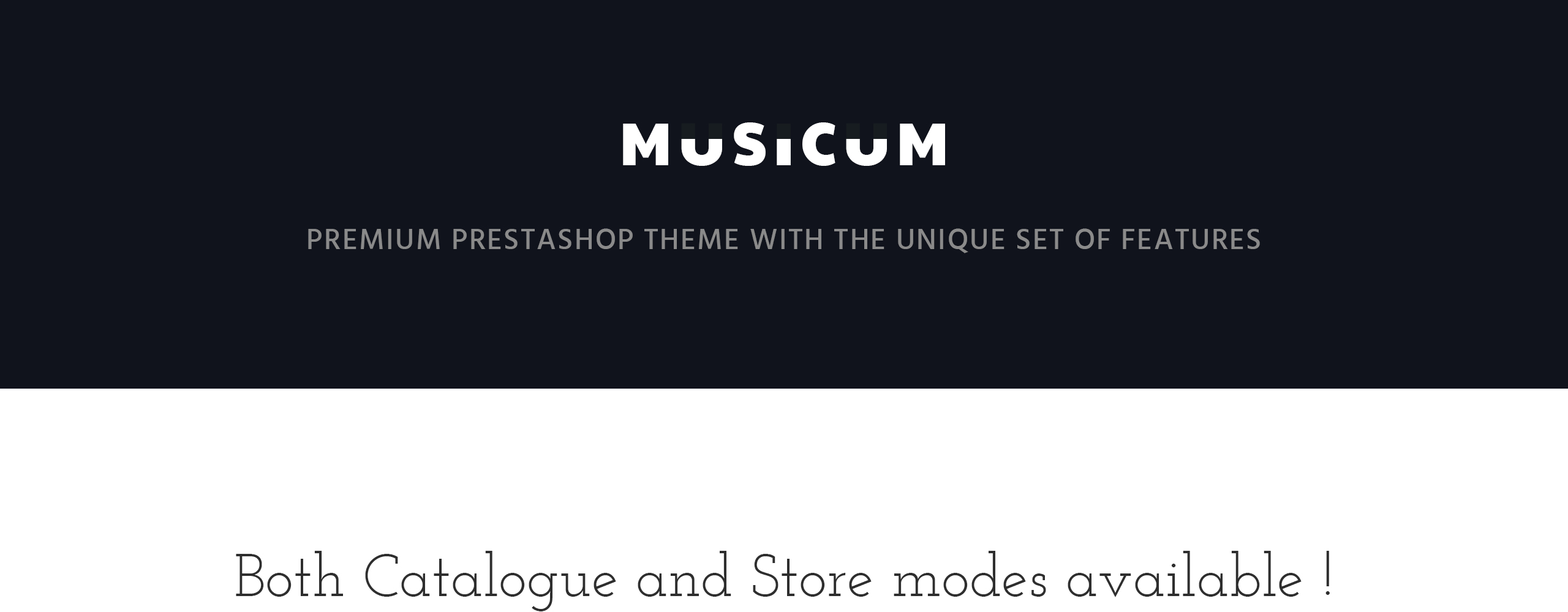 musicum prestashop тема