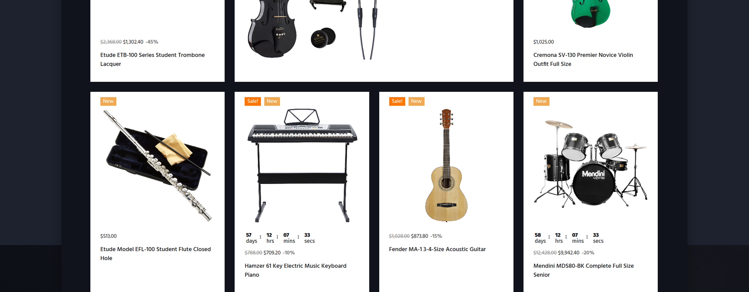musicum prestashop тема