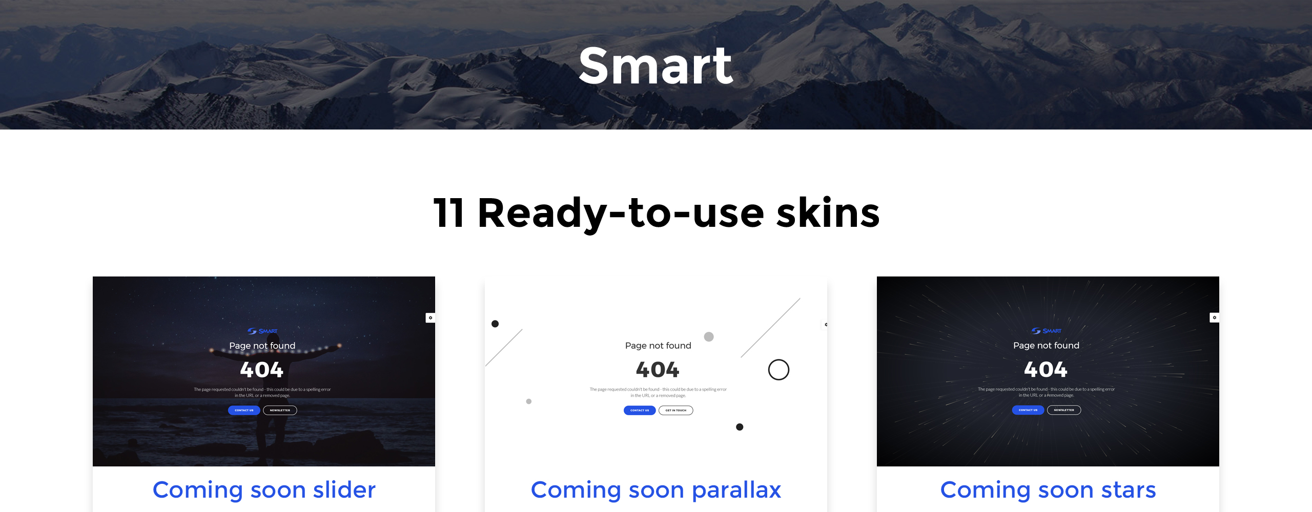 страница не найдена 404 html5 specialty page