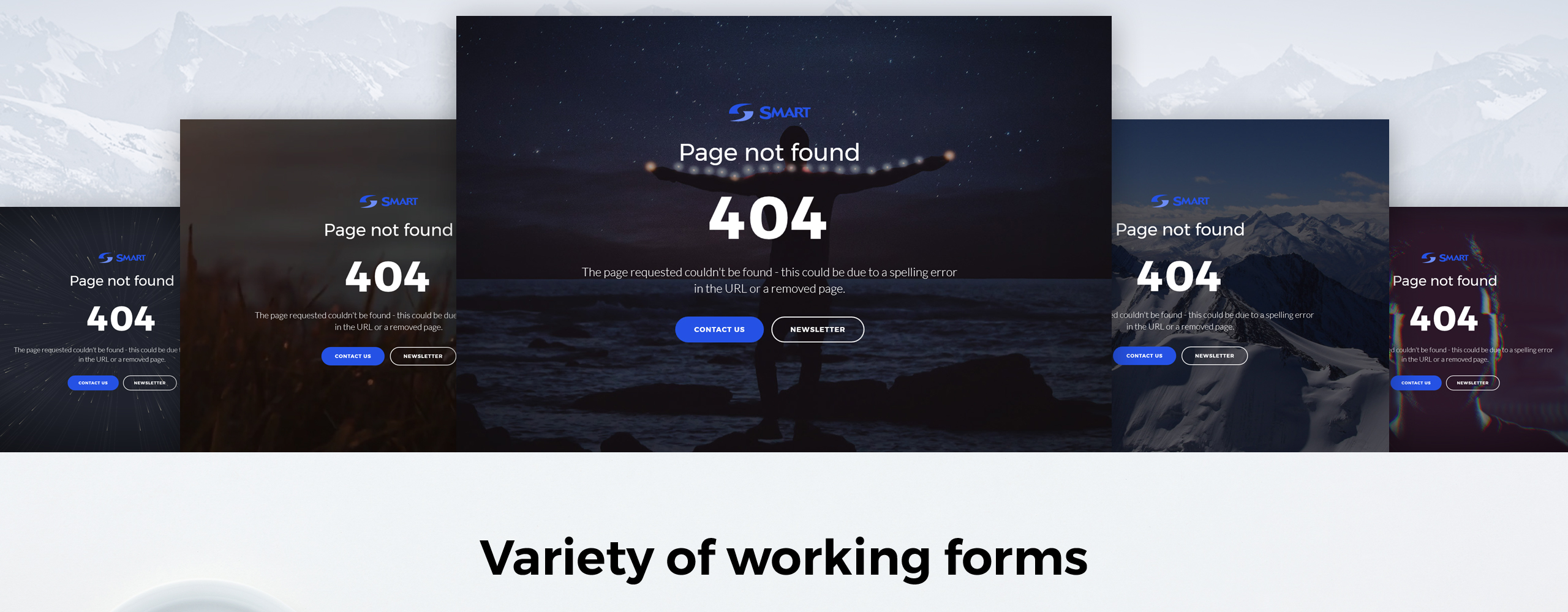 страница не найдена 404 html5 specialty page