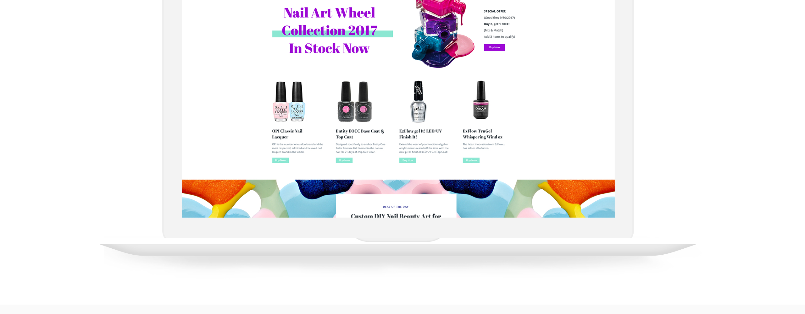 отзывчивый шаблон opencart для магазина косметики