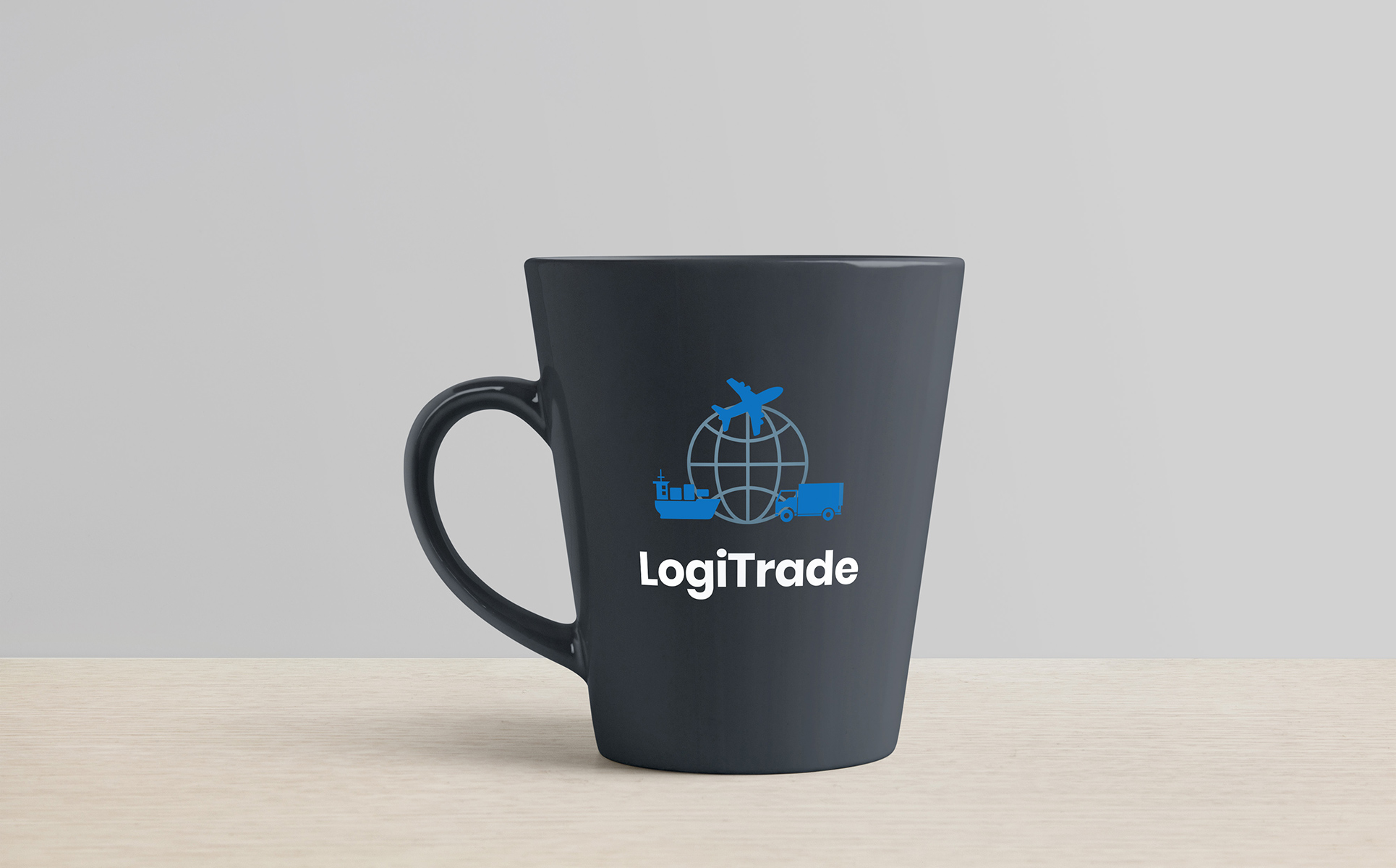 Download LogiTrade - шаблон логотипа транспортной и логистической компании / Graphics Logo Template - Шаблон логотипа на тему графика 