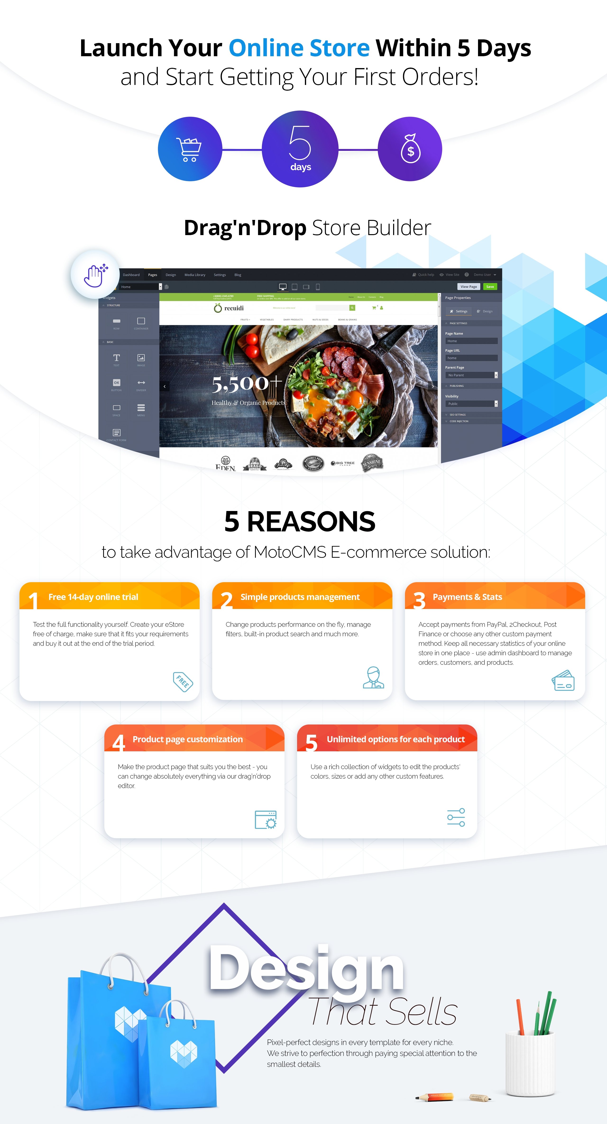продуктовый магазин отзывчивый шаблон электронной коммерции motocms