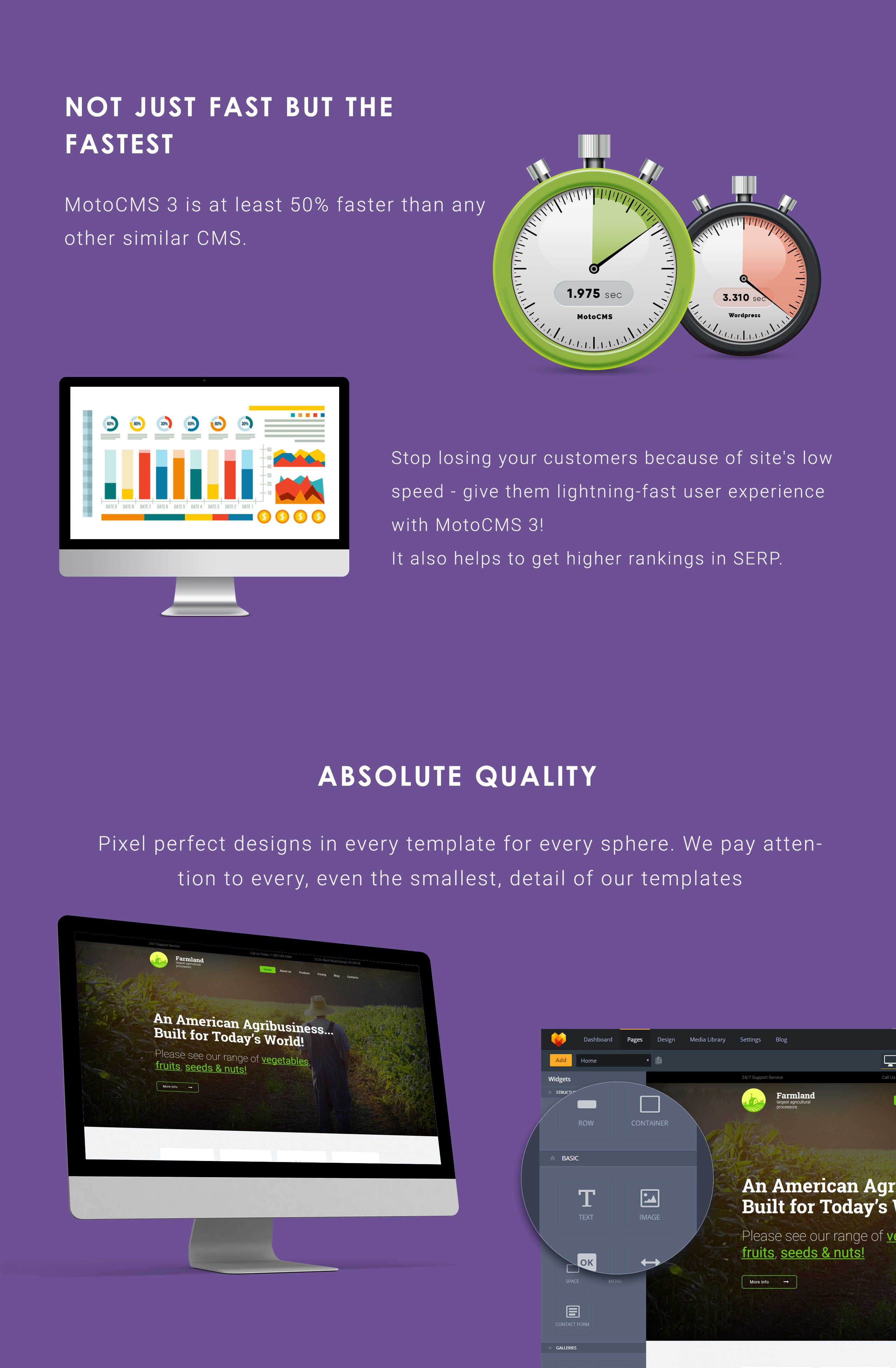 шаблон farming moto cms 3