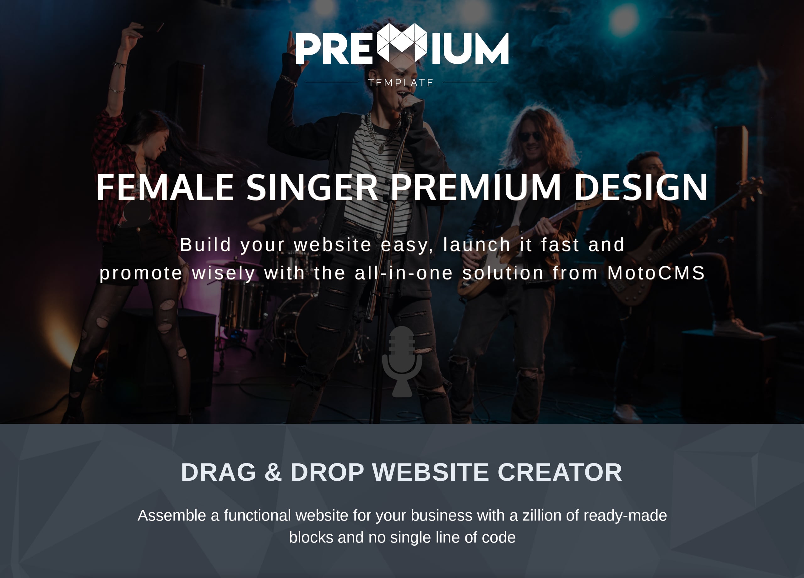 шаблон singer premium moto cms 3