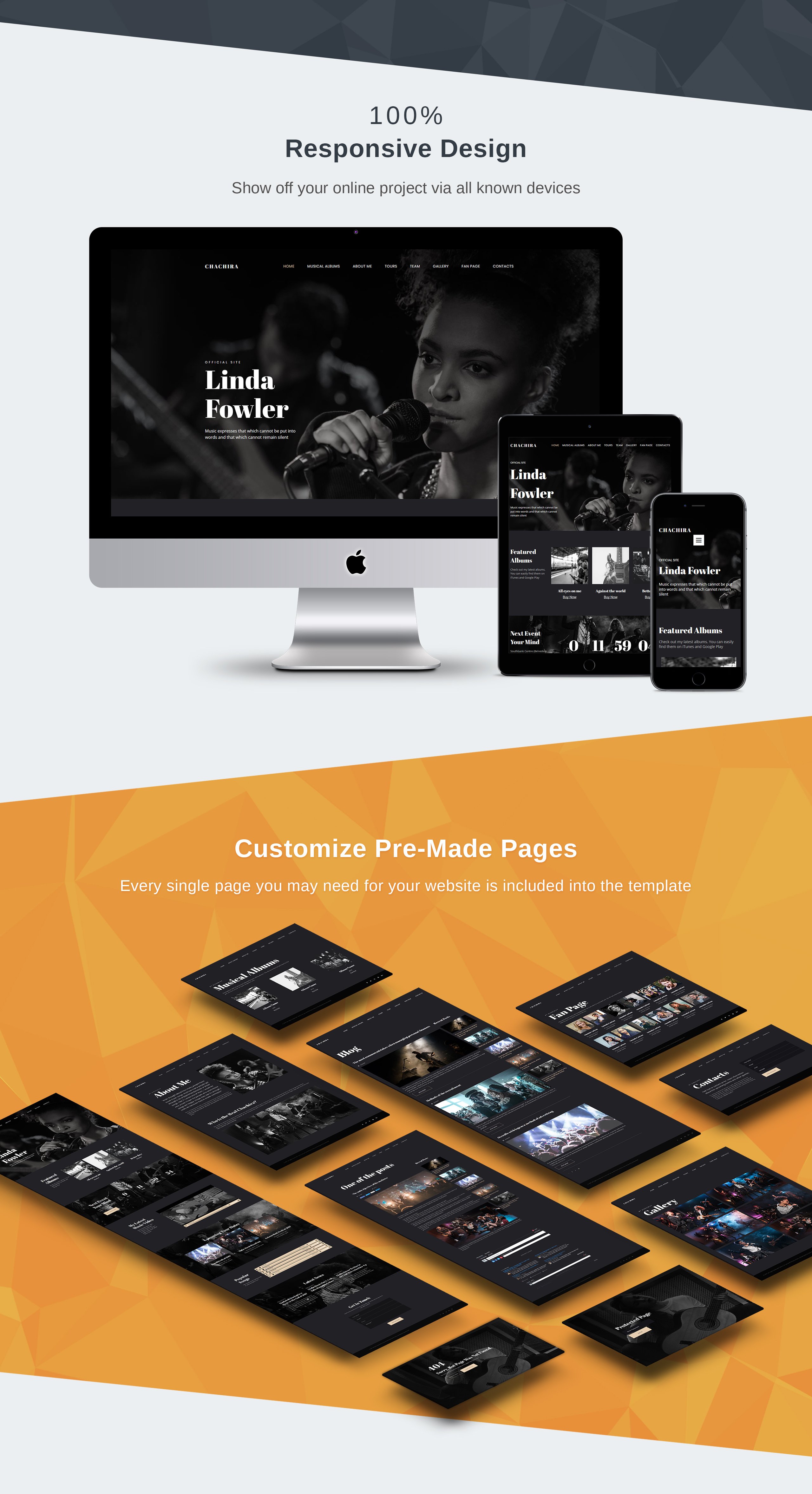 шаблон singer premium moto cms 3