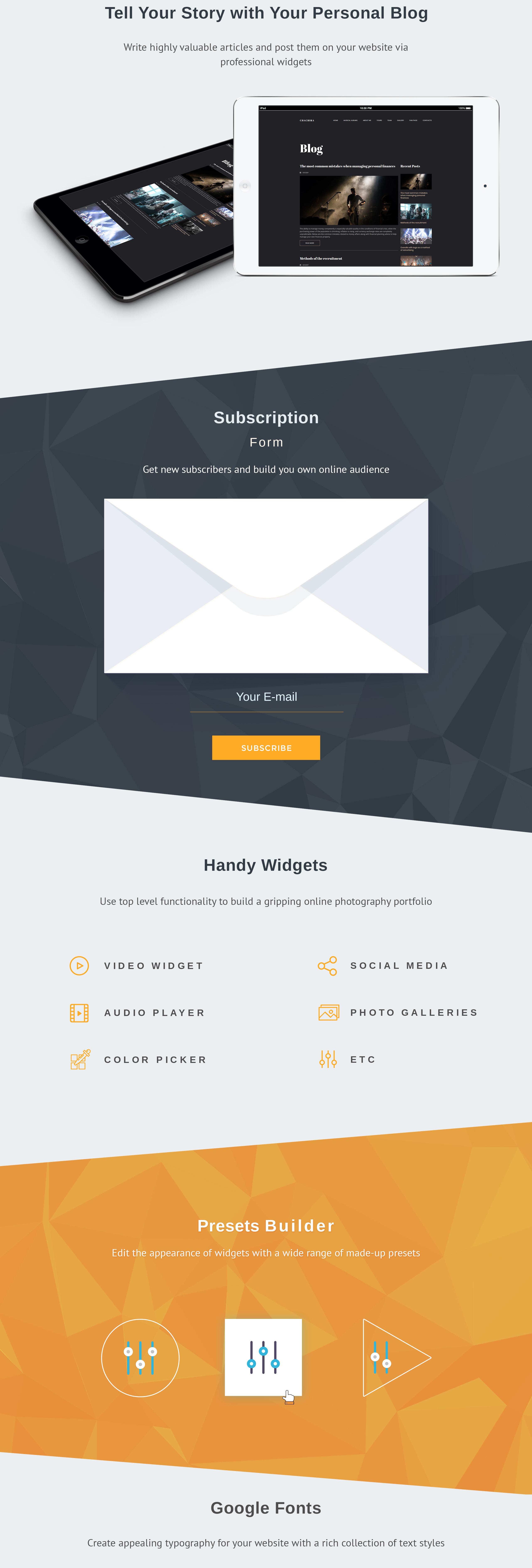 шаблон singer premium moto cms 3