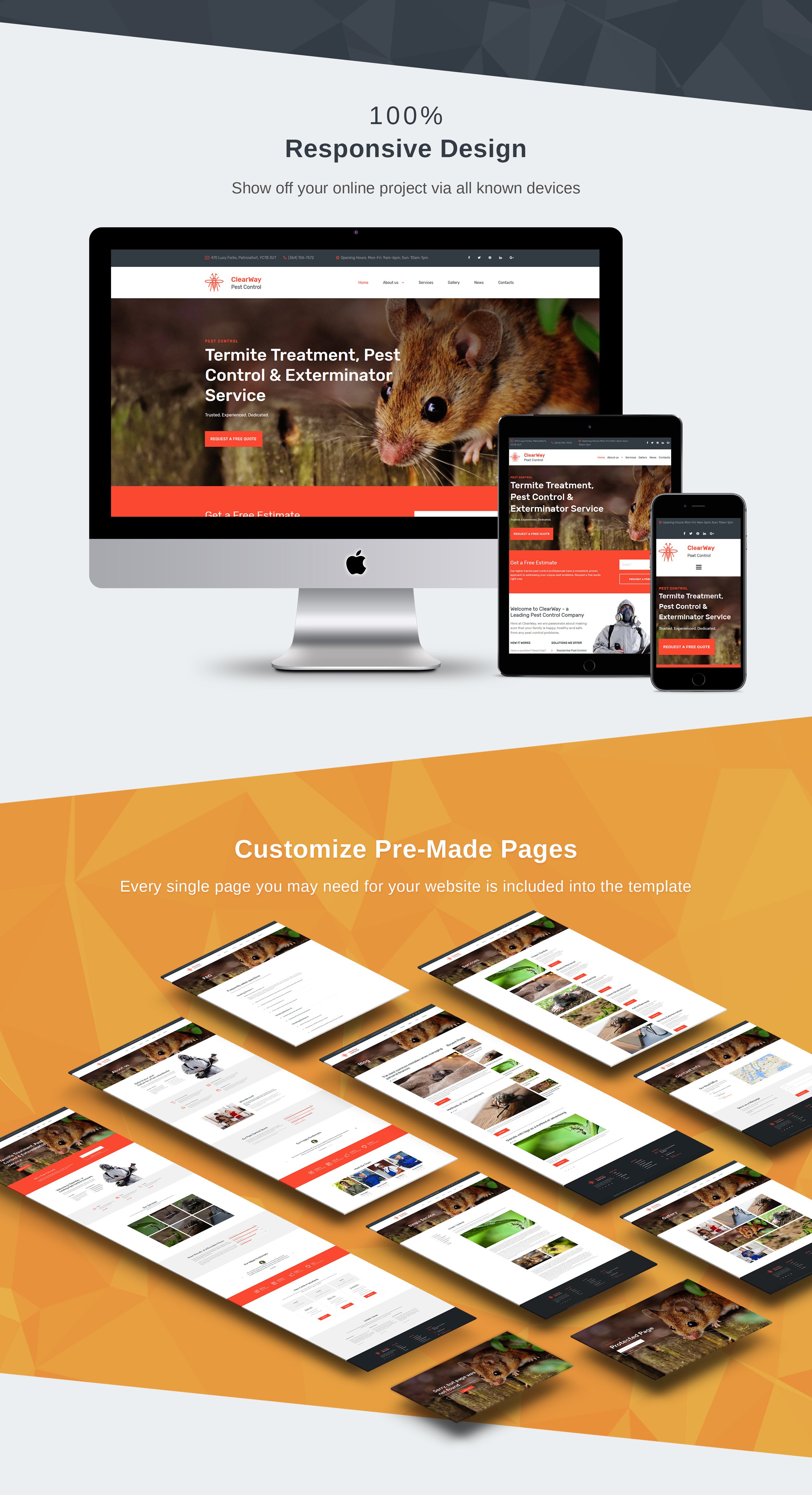 pest control premium moto cms 3 шаблон