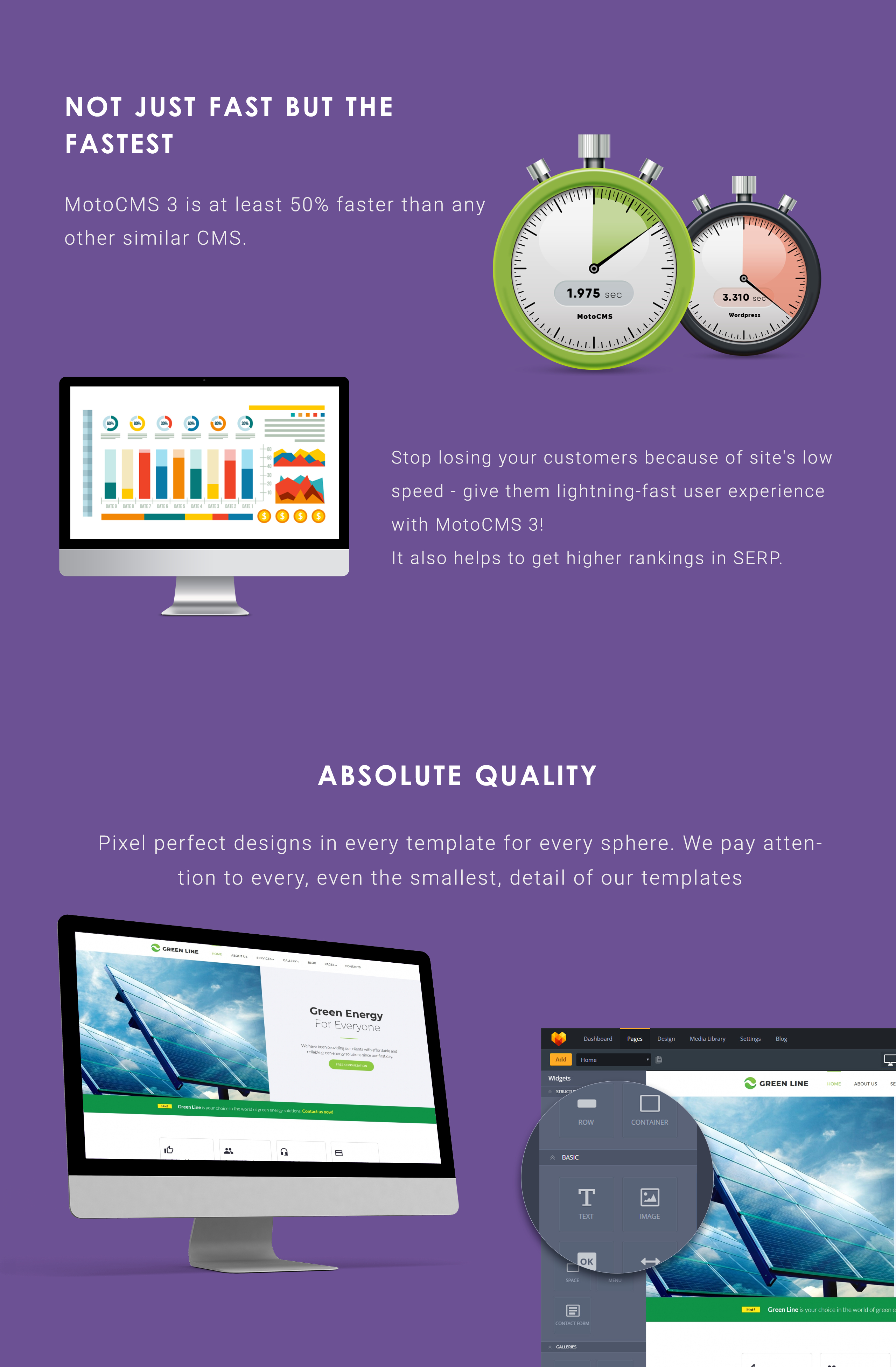 шаблон solar energy company moto cms 3