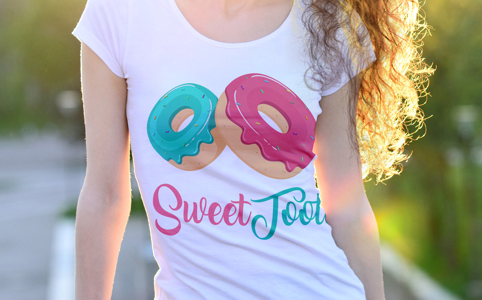 Download SweetTooth - шаблон логотипа магазина сладостей и вкусной выпечки / Sweet Tooth Logo template - Шаблон логотипа на тему графика 