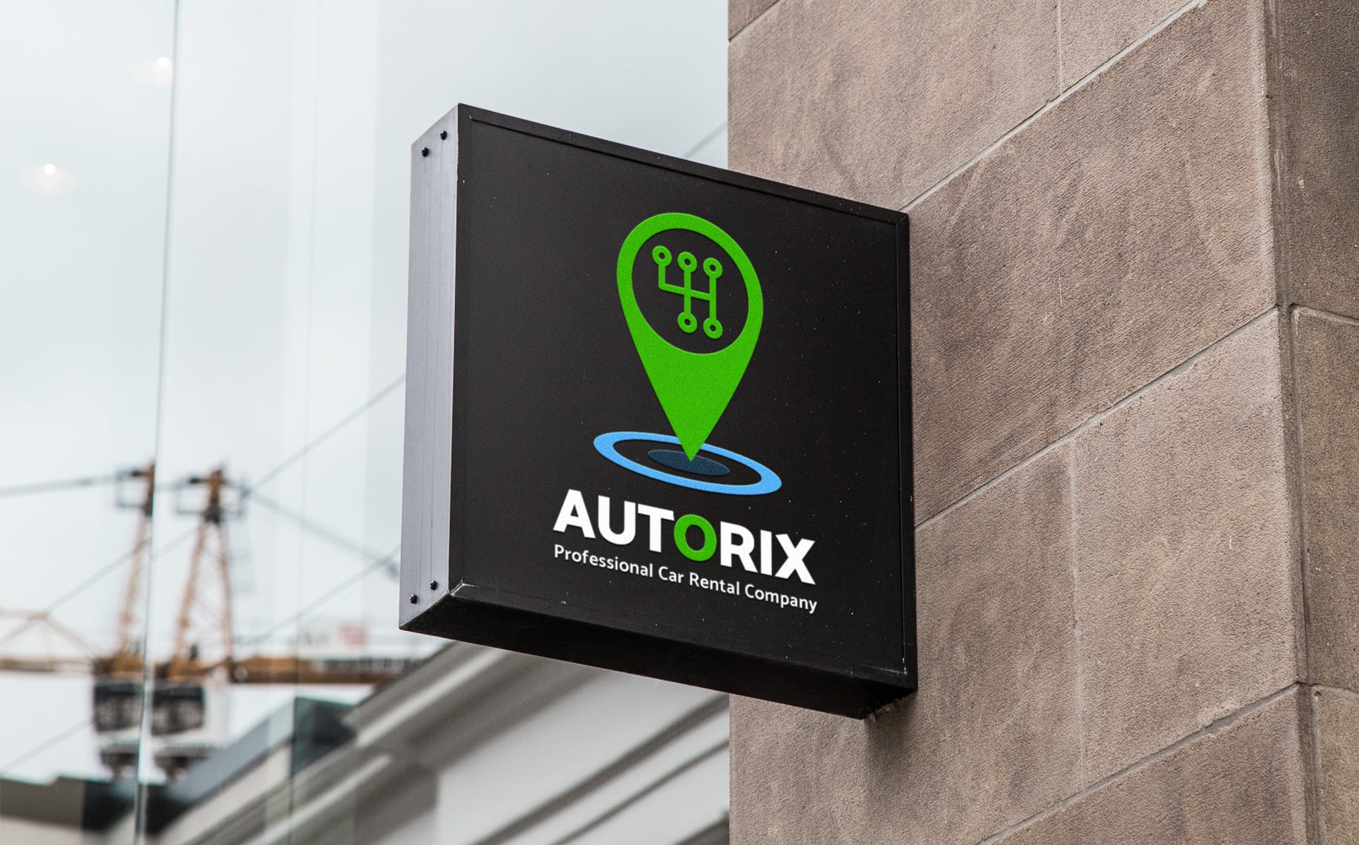 Download Шаблон логотипа "Autorix - Professional Car Rental Company Logo Template" / Autorix - Professional Car Rental Company Logo Template - Шаблон логотипа на тему графика 