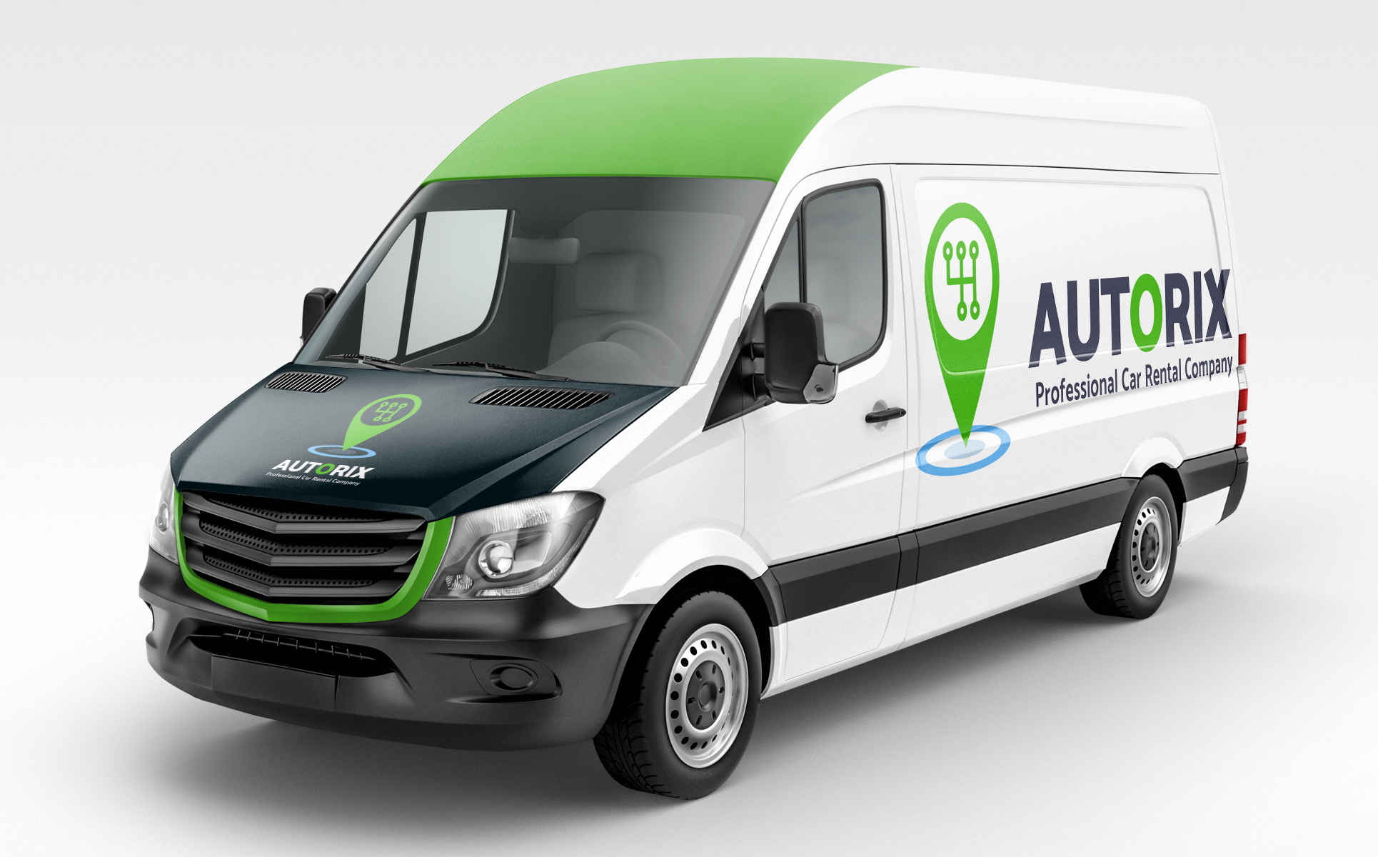 Download Шаблон логотипа "Autorix - Professional Car Rental Company Logo Template" / Autorix - Professional Car Rental Company Logo Template - Шаблон логотипа на тему графика 