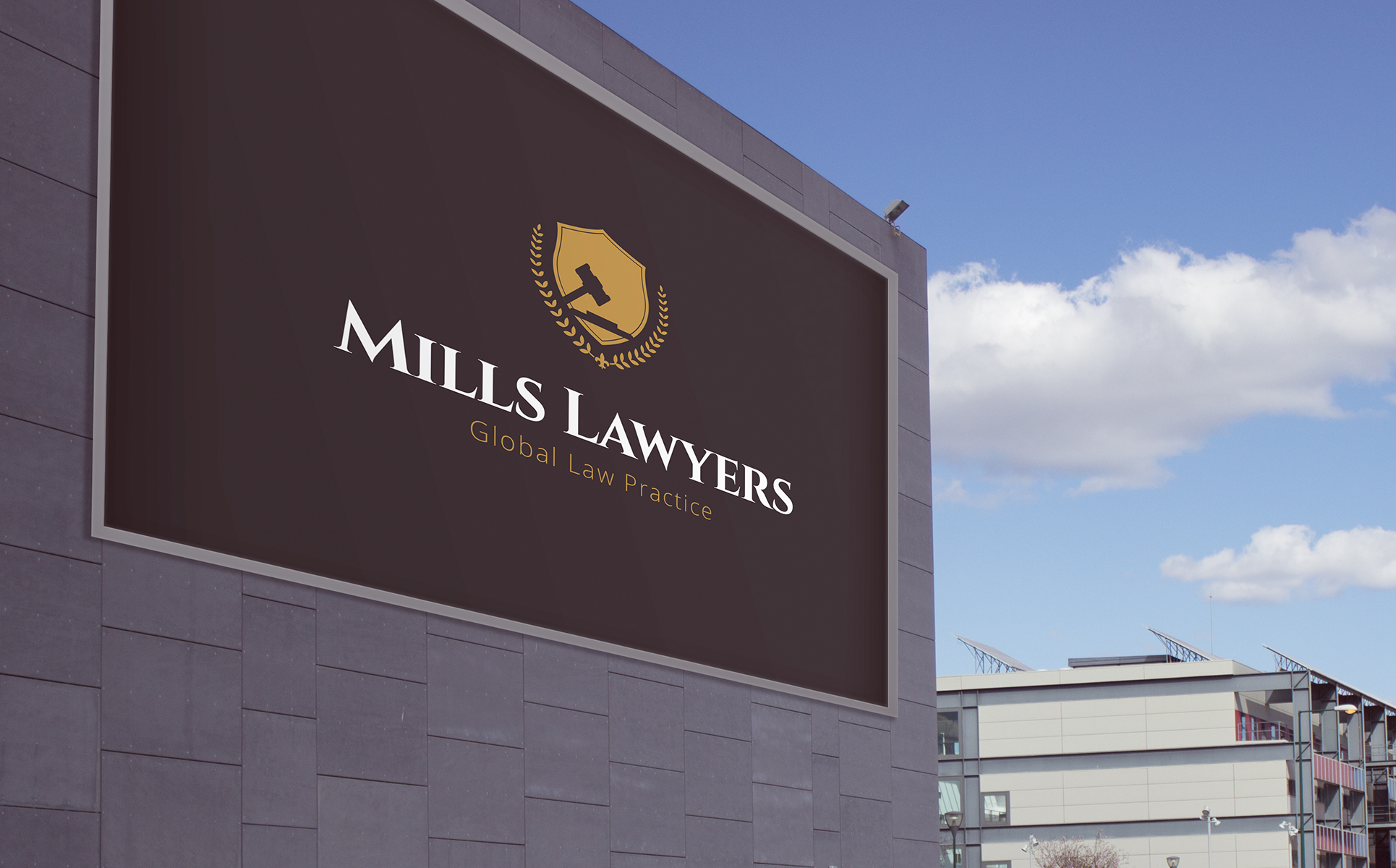 Download Шаблон логотипа "Mills Lawyers Logo Template" / Mills Lawyers Logo Template - Шаблон логотипа на тему графика 