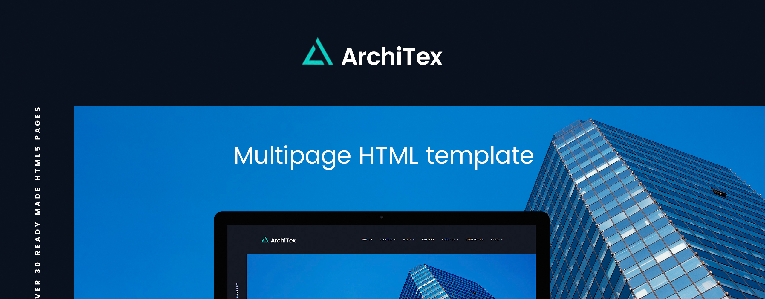 строительная компания html адаптивный шаблон сайта
