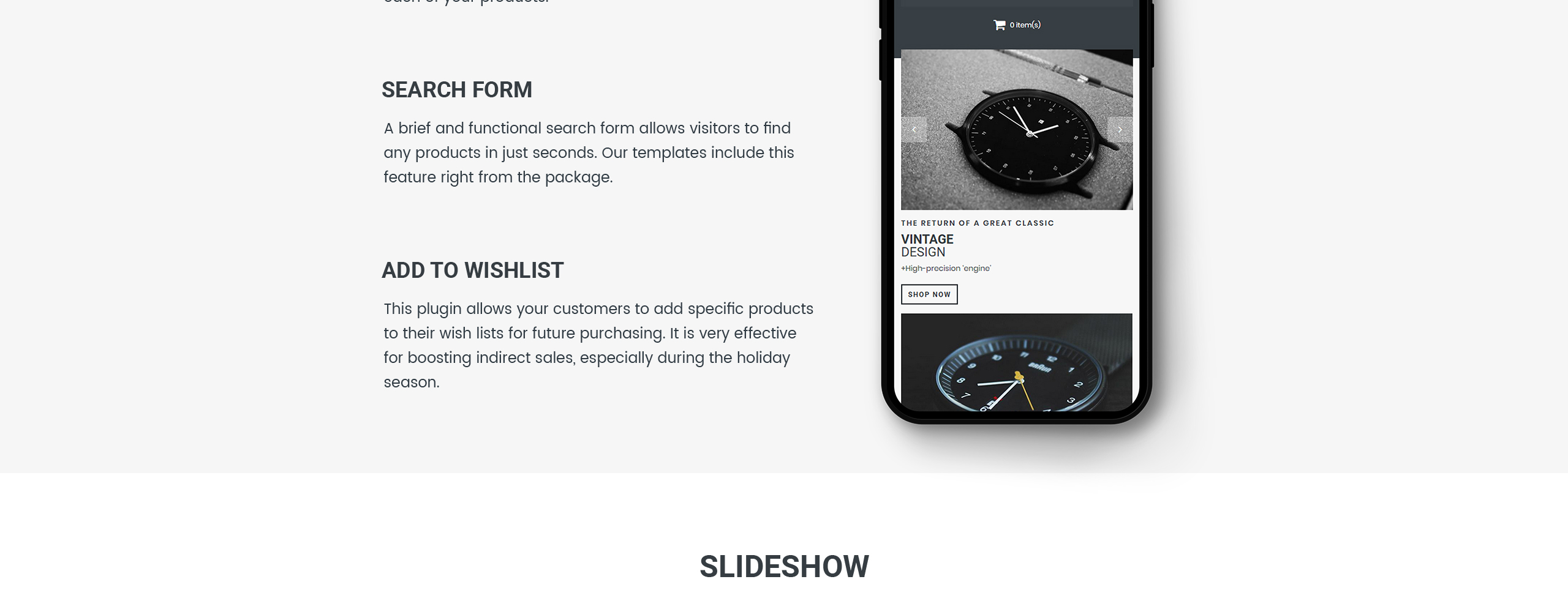 интернет-магазин shopify тема