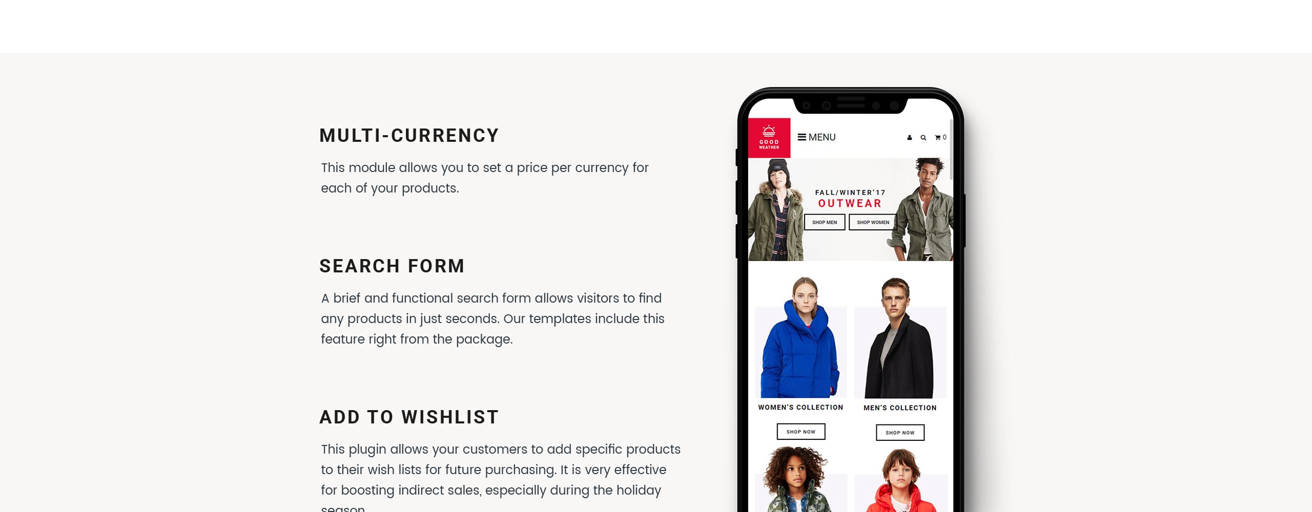 уличная одежда shopify тема