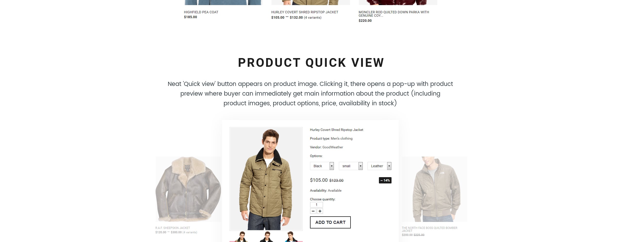 уличная одежда shopify тема
