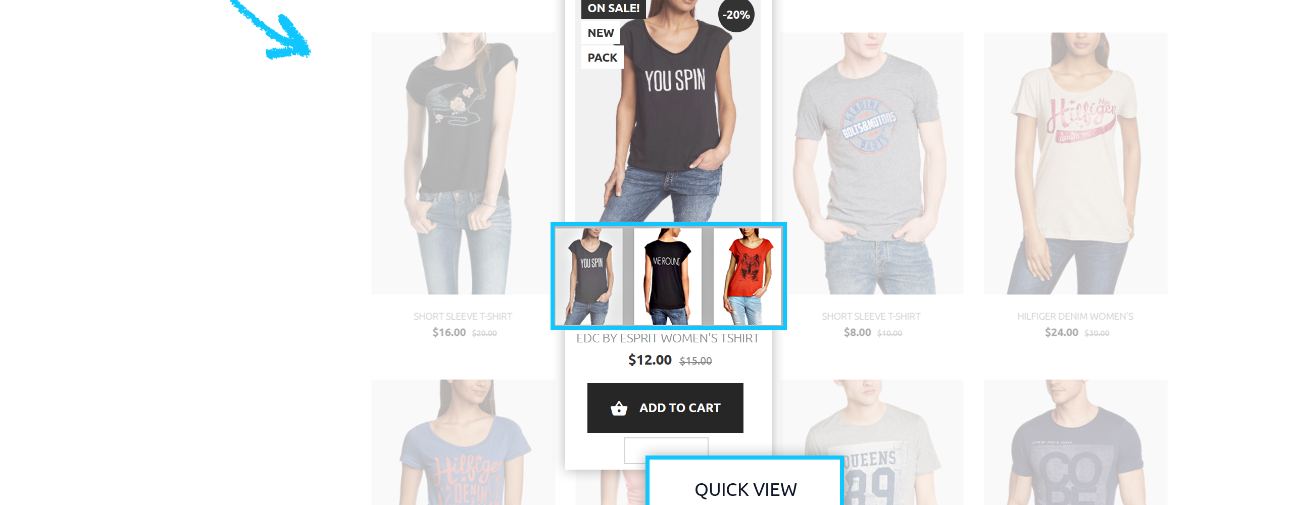 тема магазина prestashop