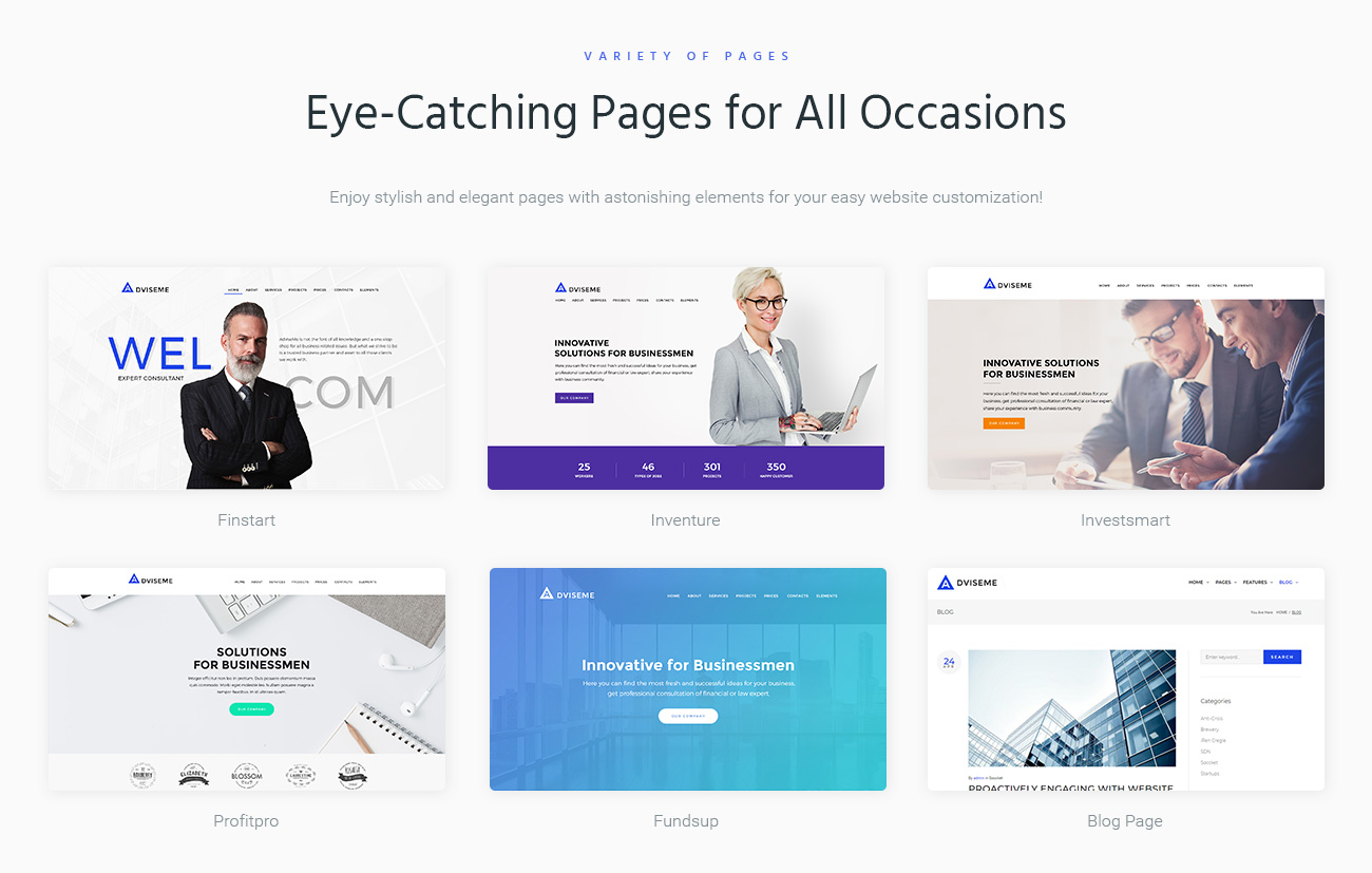 тема wordpress business advisor