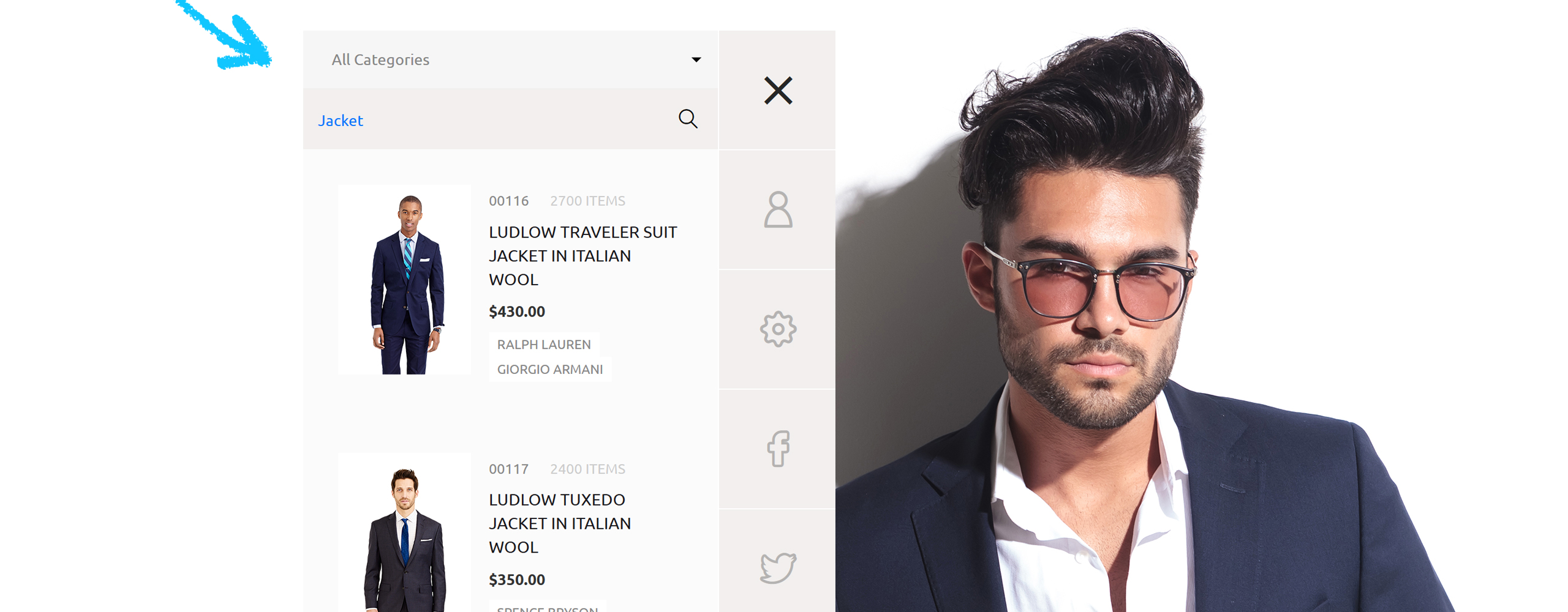 тема vestes prestashop