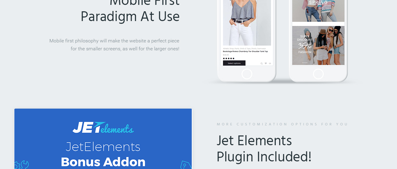 тема модного магазина woocommerce