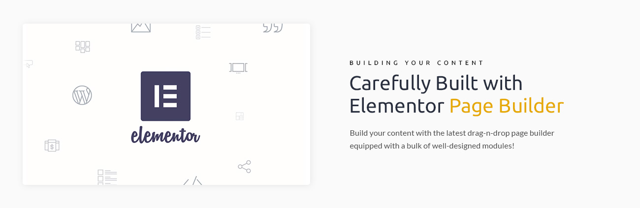 промышленная компания wordpress elementor theme