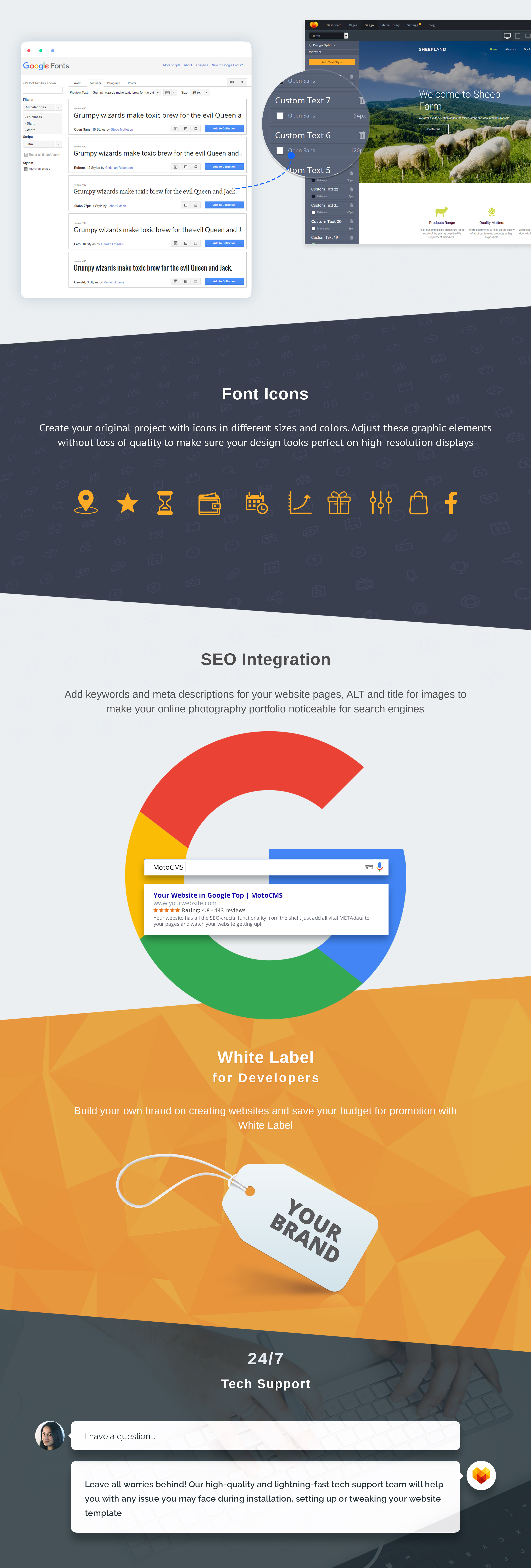 sheepland premium moto cms 3 шаблон