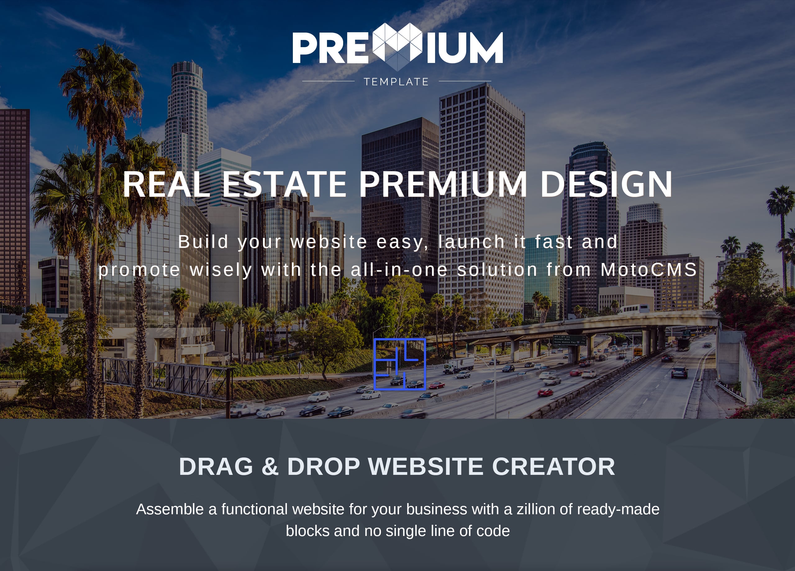 шаблон real estate moto cms 3