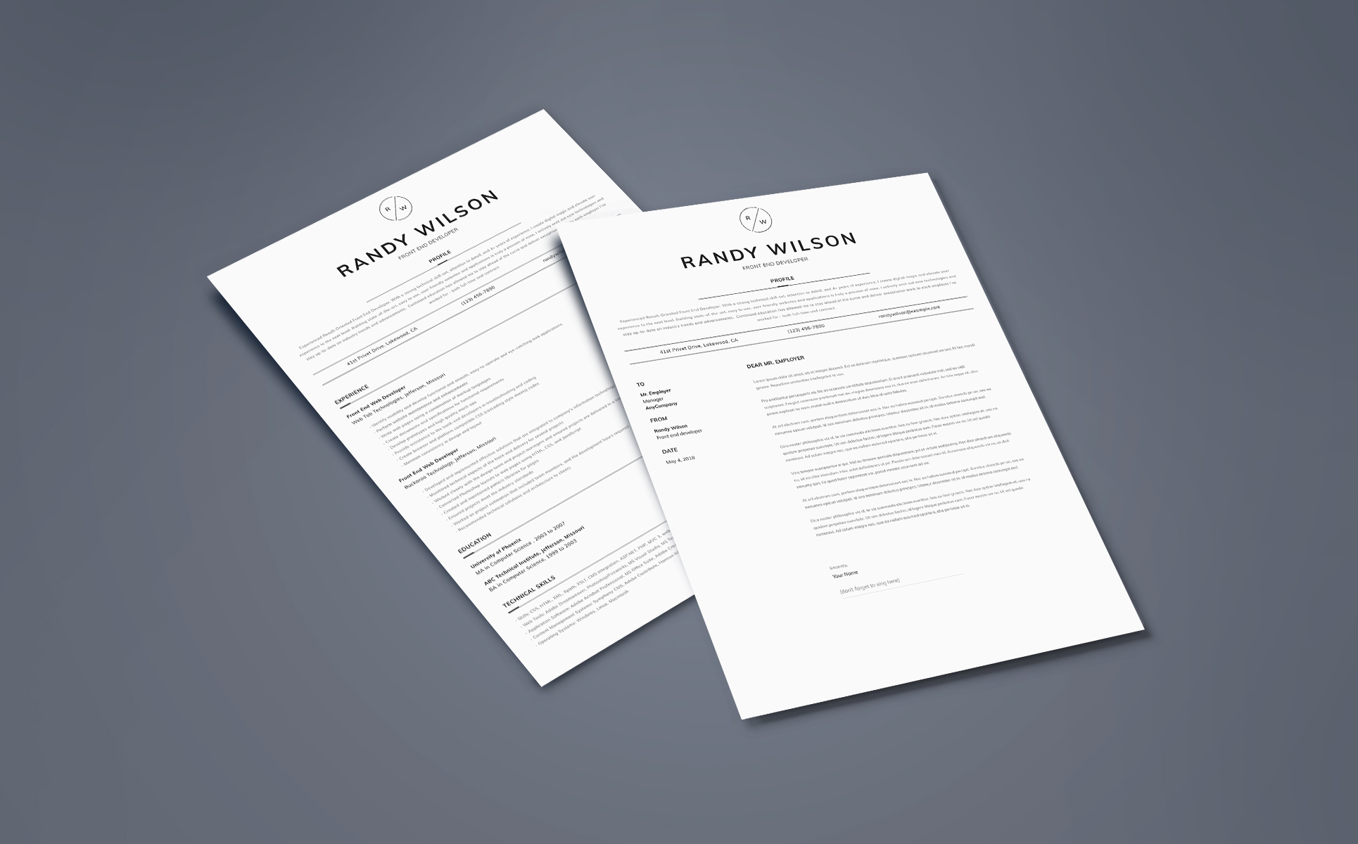 Download Резюме "Front End Developer ATS Friendly Resume Template" / Front End Developer ATS Friendly Resume Template - Резюме на тему графика fe java end developer front frontend freelance programmer development engineer computer programming web html css programming coding coder php javascript technologies frontend backend website 