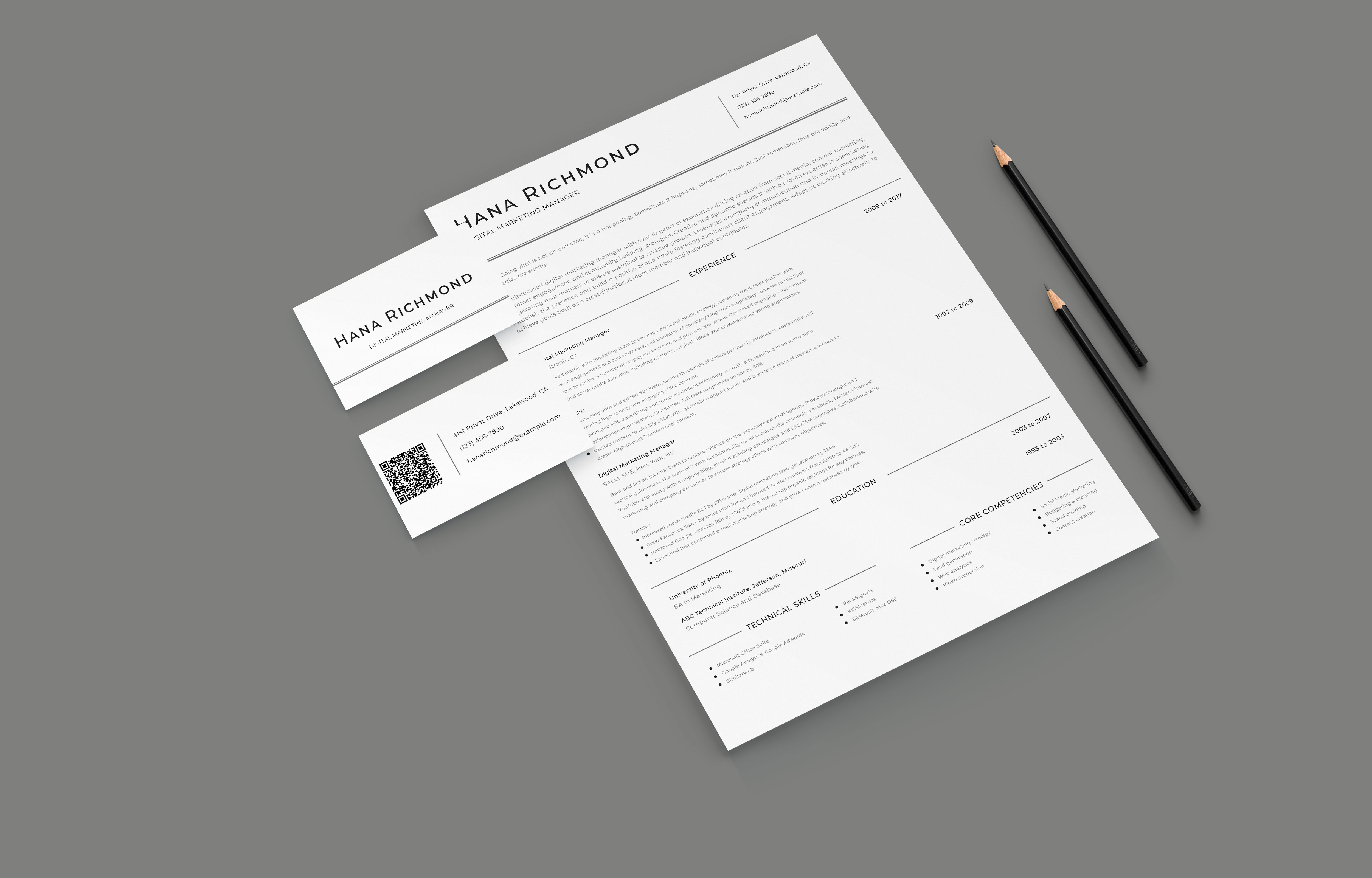 Download Резюме "Hana Richmond - Digital Marketing Manager Resume Template" / Hana Richmond - Digital Marketing Manager Resume Template - Резюме на тему графика digital marketing online busines inbound social media consultancy agent specialist planning consultation strategy strategic consultant consulting advertising ads service market advertise mana